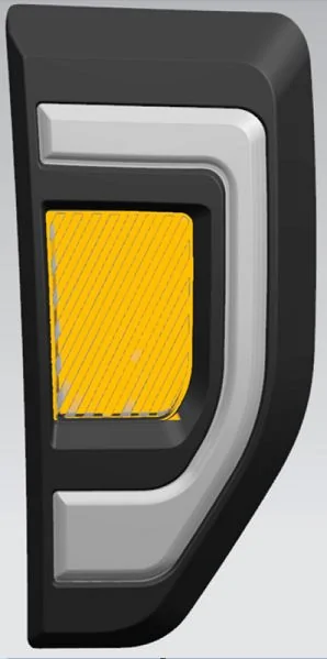 Ford Maverick Upgraded Mabett Maverick Side Marker Signal Light amber_side_ signal