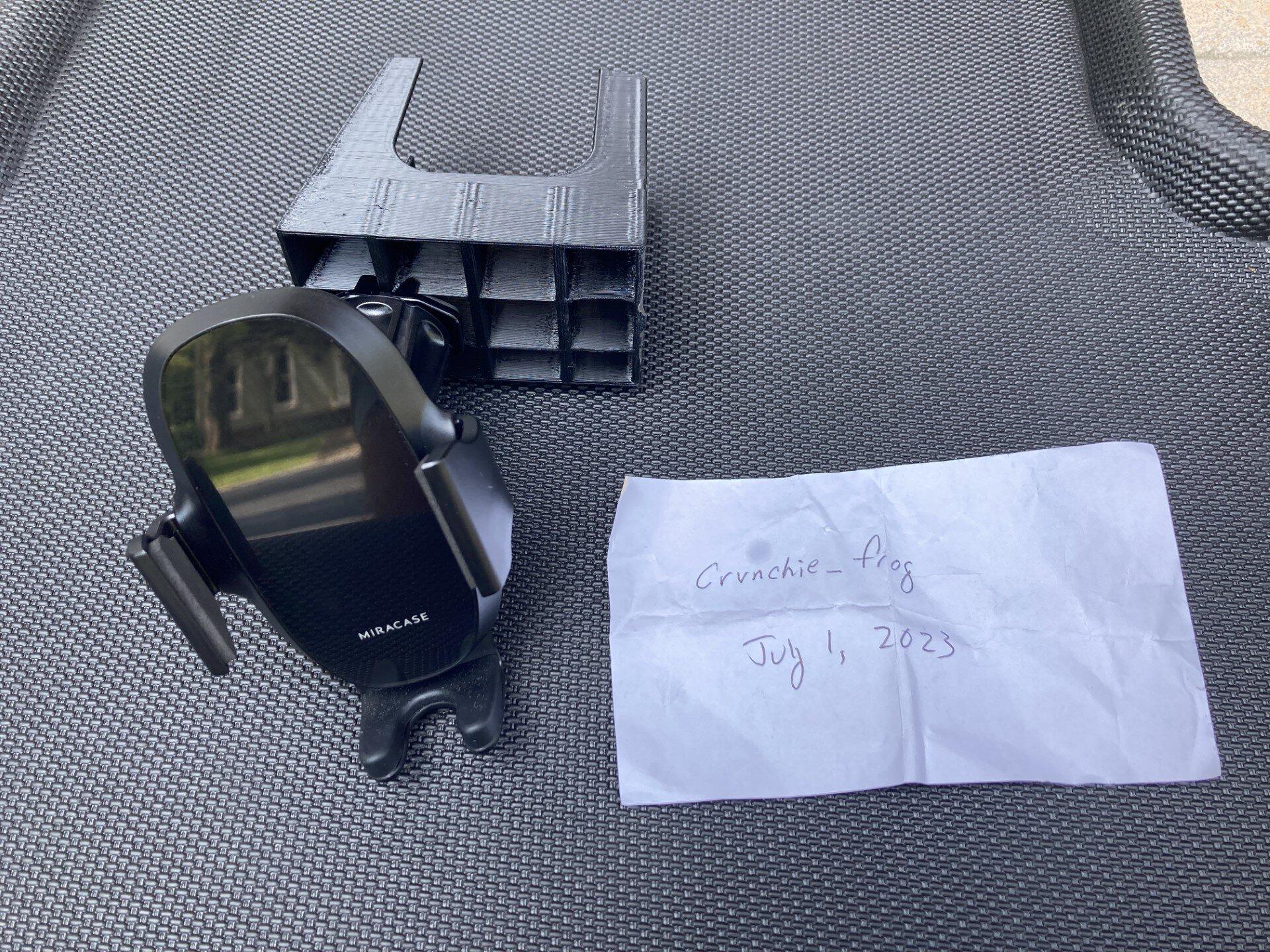 Ford Maverick Cubby Grid and Miracase Phone Holder miracase phone holder and cubby grid