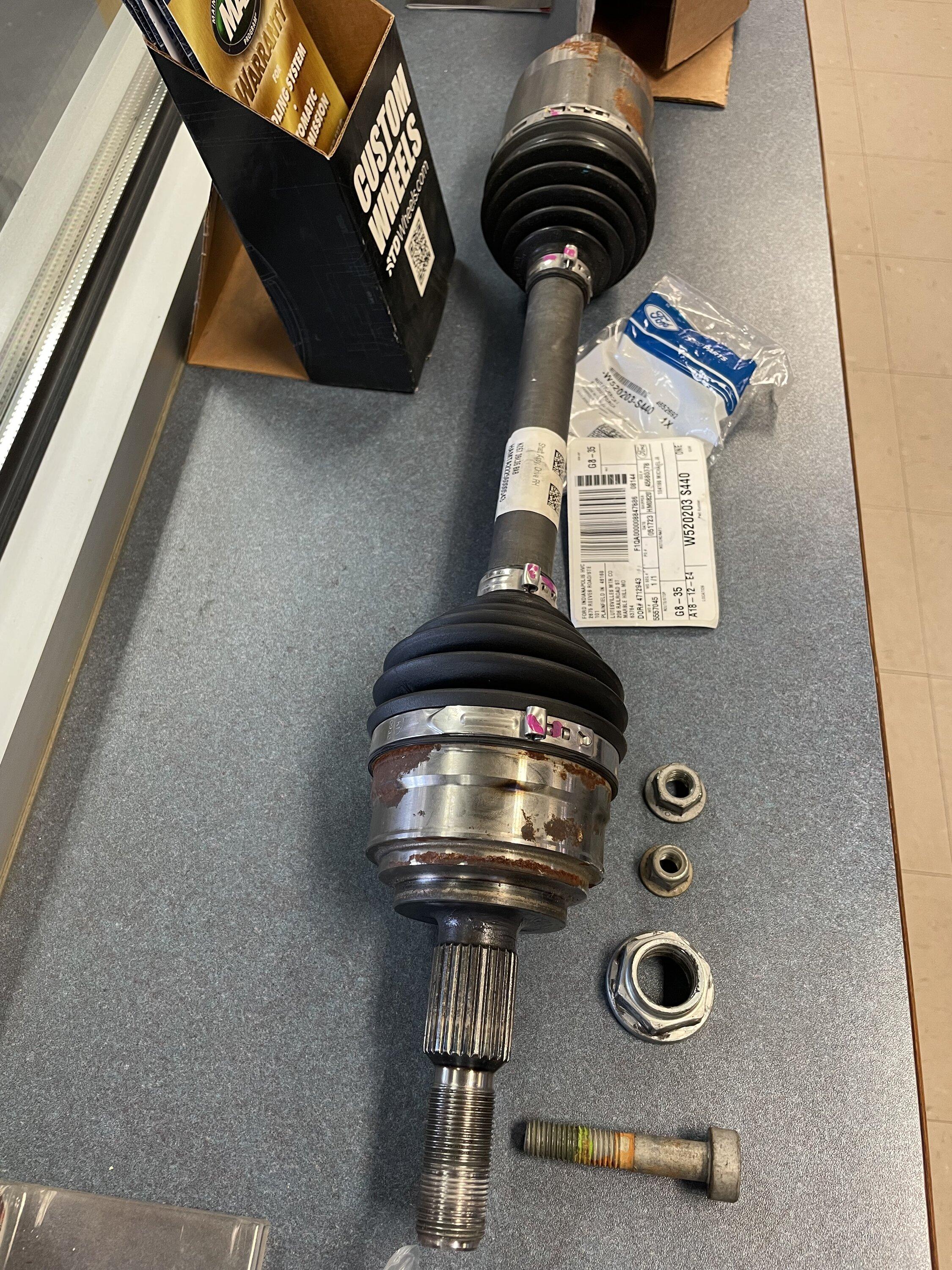 Ford Maverick Anyone having issues with front CV axles? IMG_1543