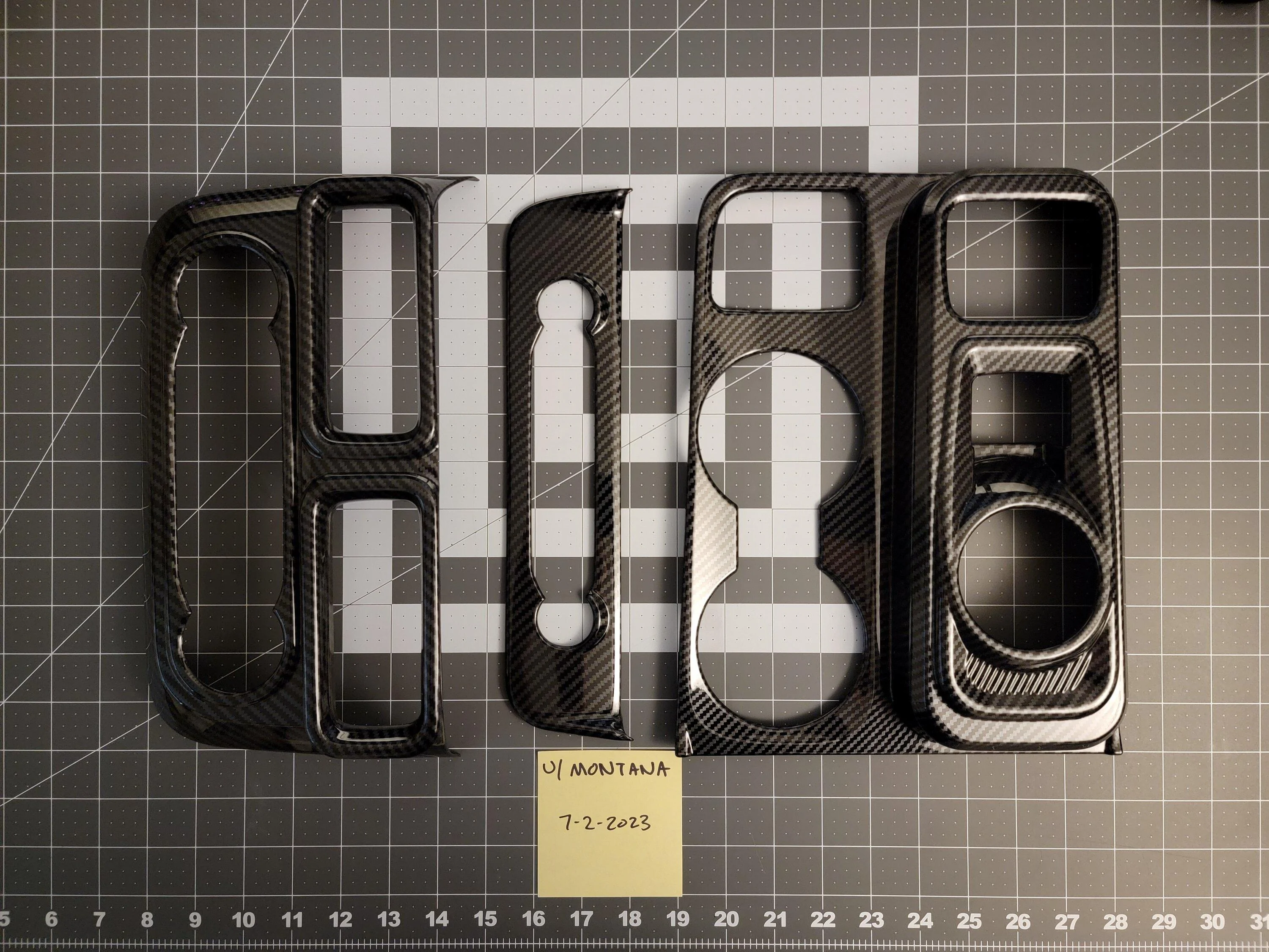 Ford Maverick Carbon Fiber Interior Trim - $50 Shipped 20230702_175732