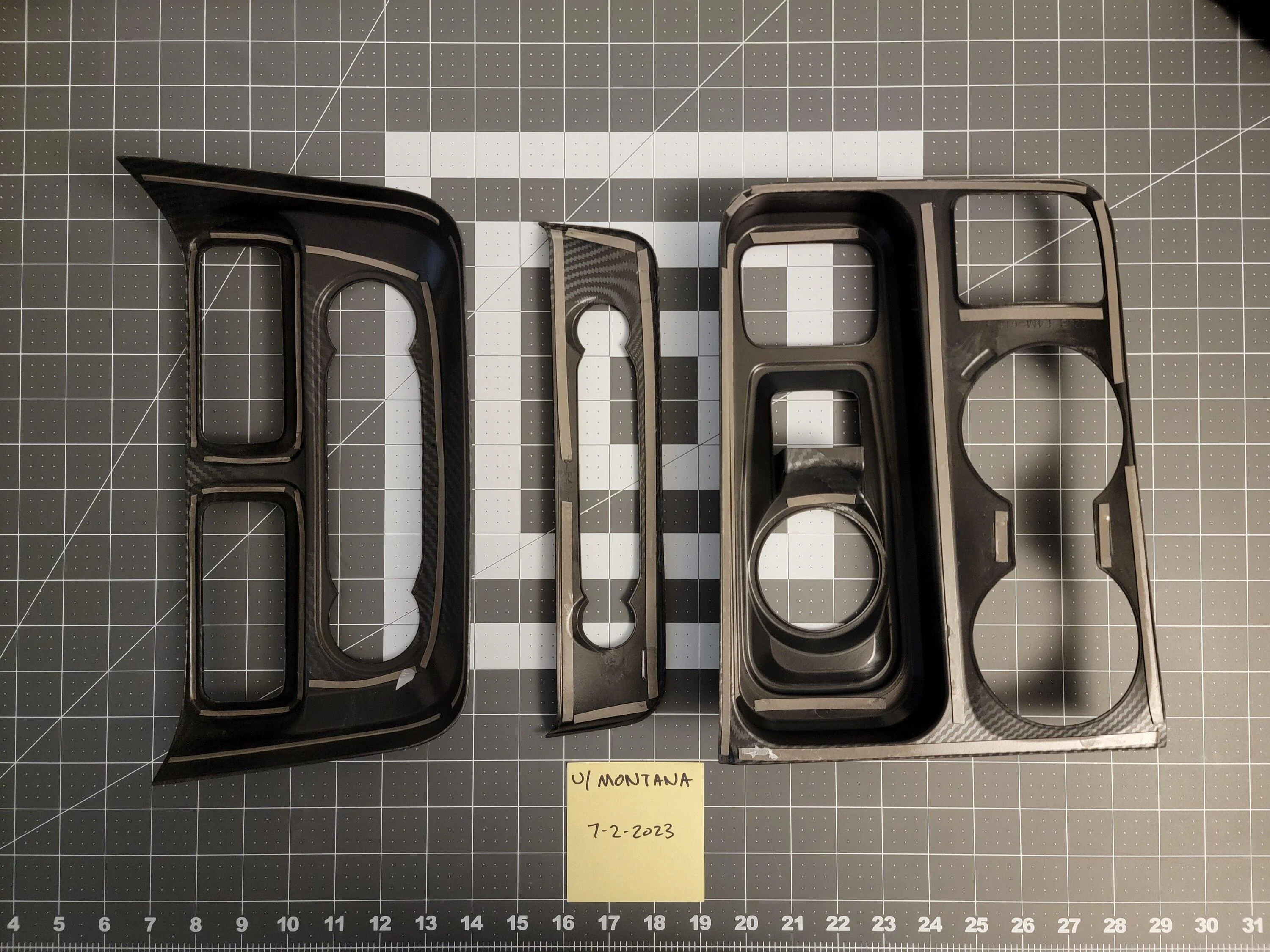 Ford Maverick Carbon Fiber Interior Trim - $50 Shipped 20230702_175811