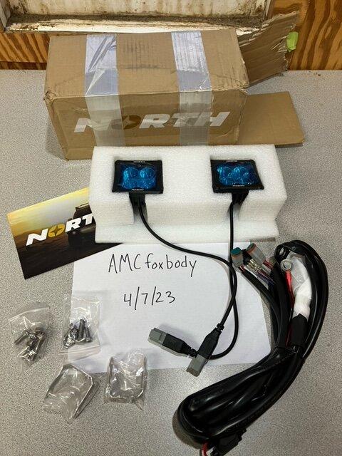 Ford Maverick 3" Cube Pod Light with 2" LED Lights - Pair - NEW 3%22 Cube Pod Light with 2%22 LED Lights Pair_1