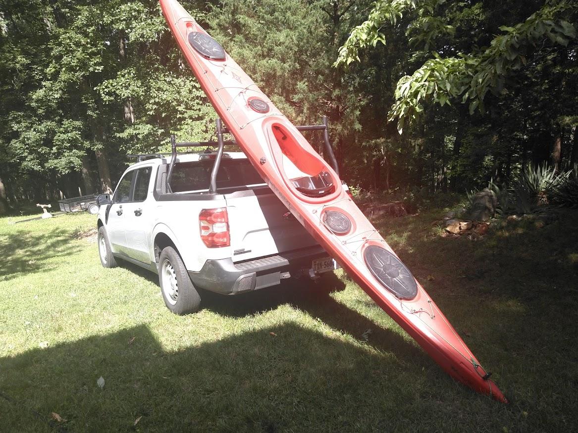 Ford Maverick The goal is to haul as many kayaks as I can KIMG0822.JPG