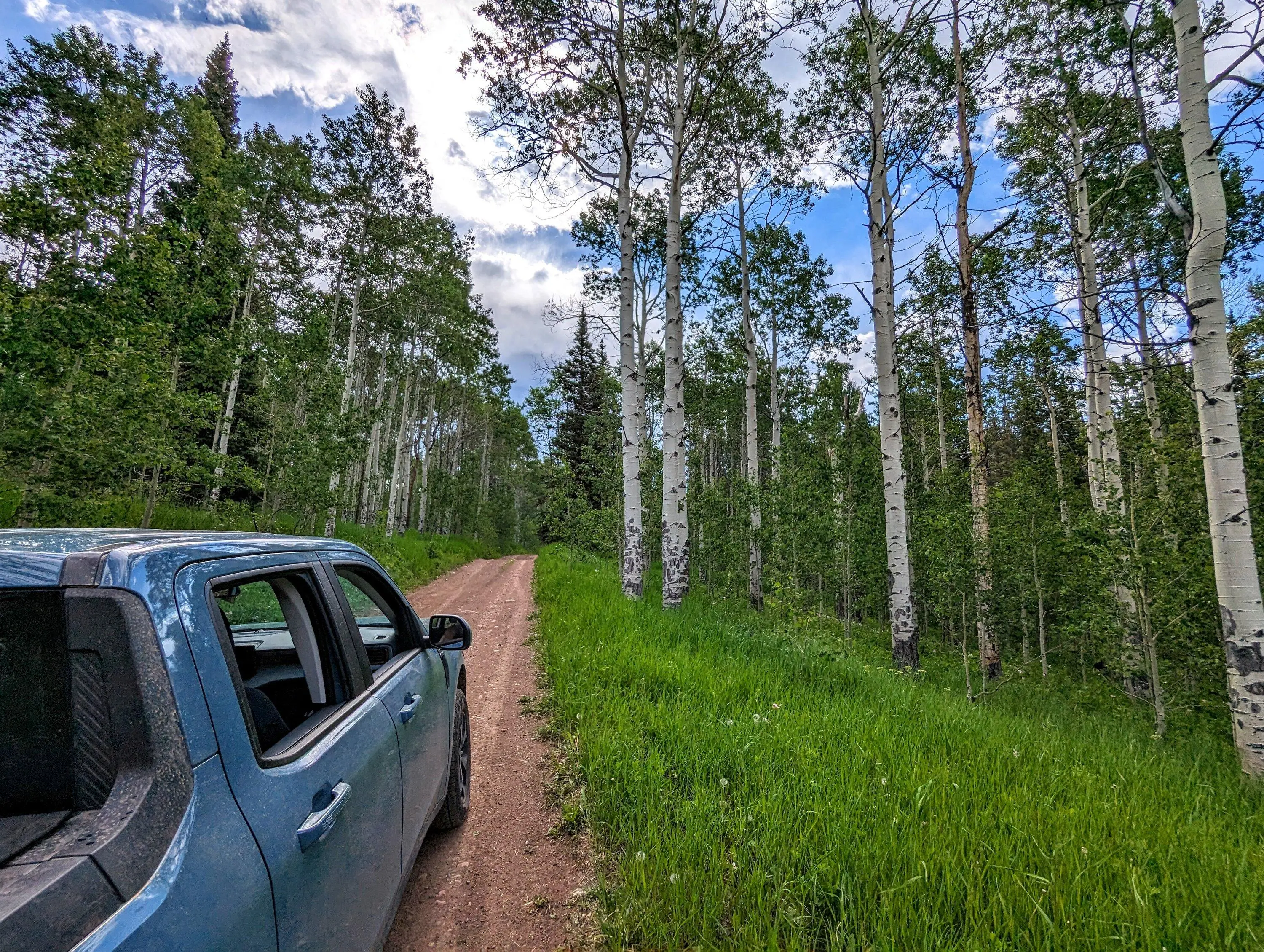 Ford Maverick Photos: 2022 Maverick EcoBoost Lariat doing truck stuff in Colorado PXL_20230704_152821126~2