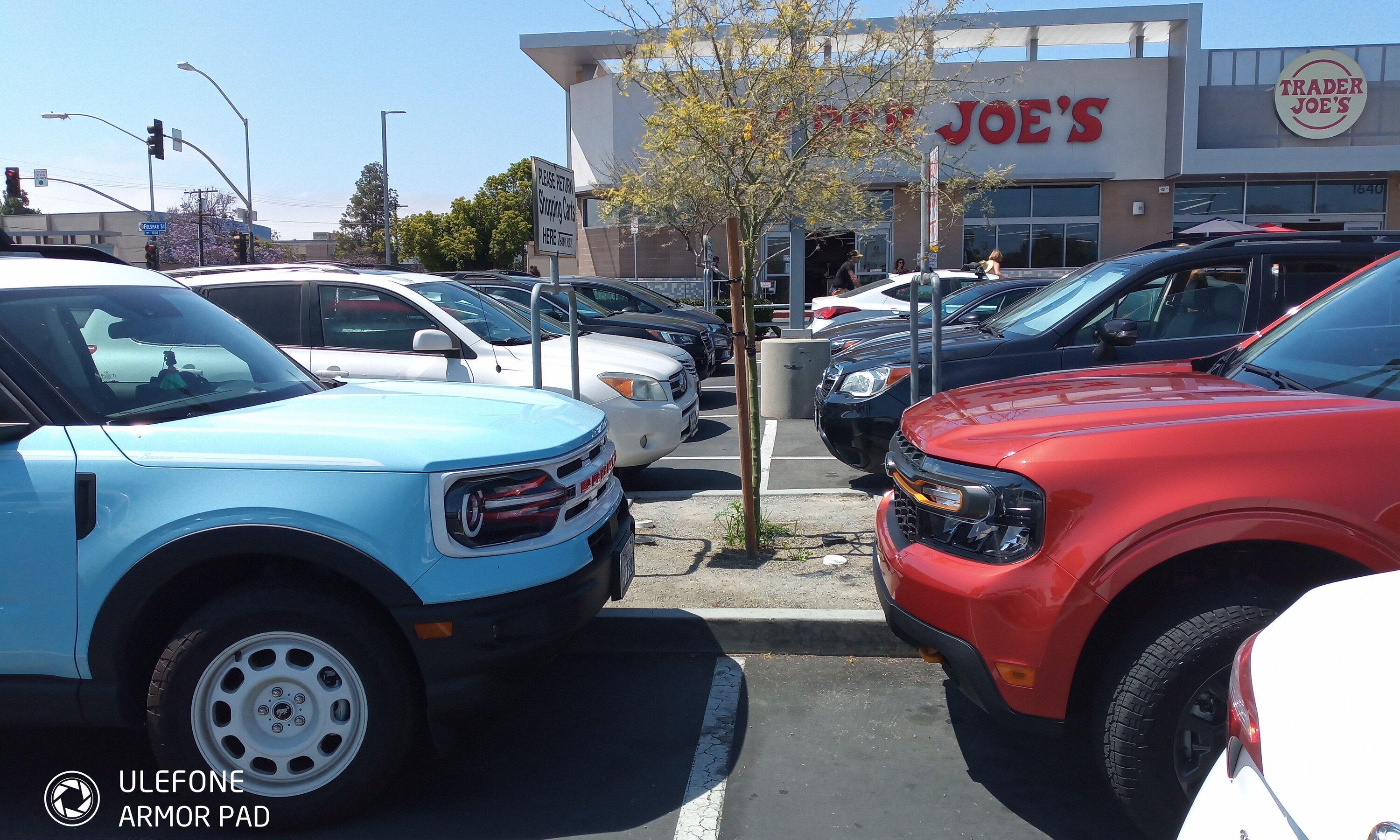 Ford Maverick Tremor vs Bronco Sport Heritage pics IMG_20230702_145322_824