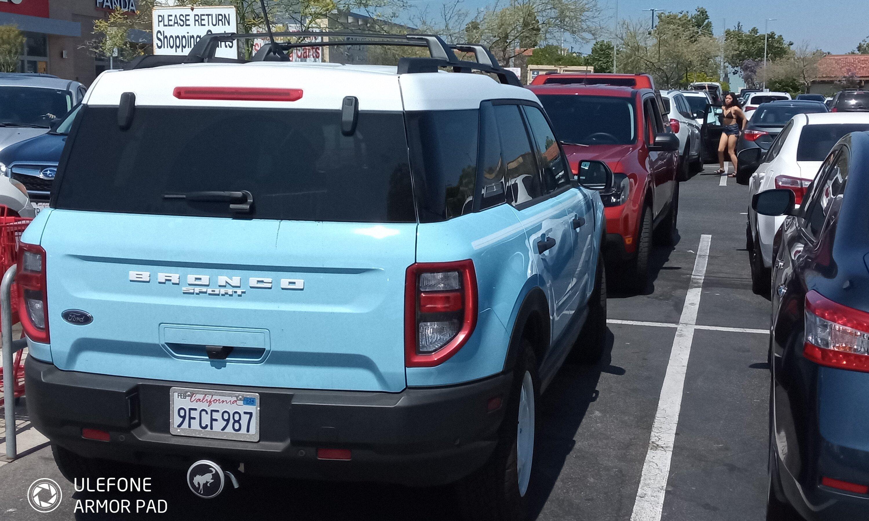 Ford Maverick Tremor vs Bronco Sport Heritage pics IMG_20230702_145421_453