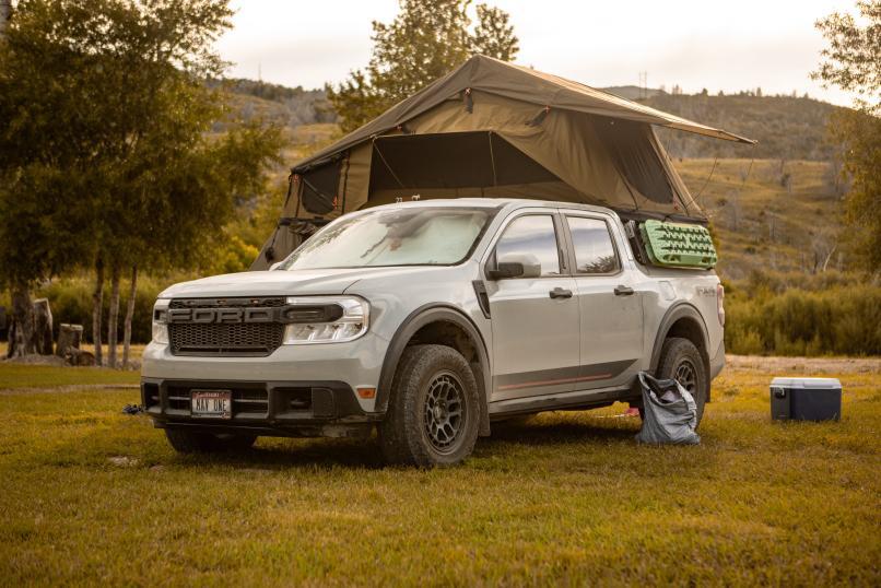 Ford Maverick Xtrusion Overland XTR1 Rack + 23Zero RTT installed FBADC3B6-2420-4858-BAAC-9C1F90C2573A