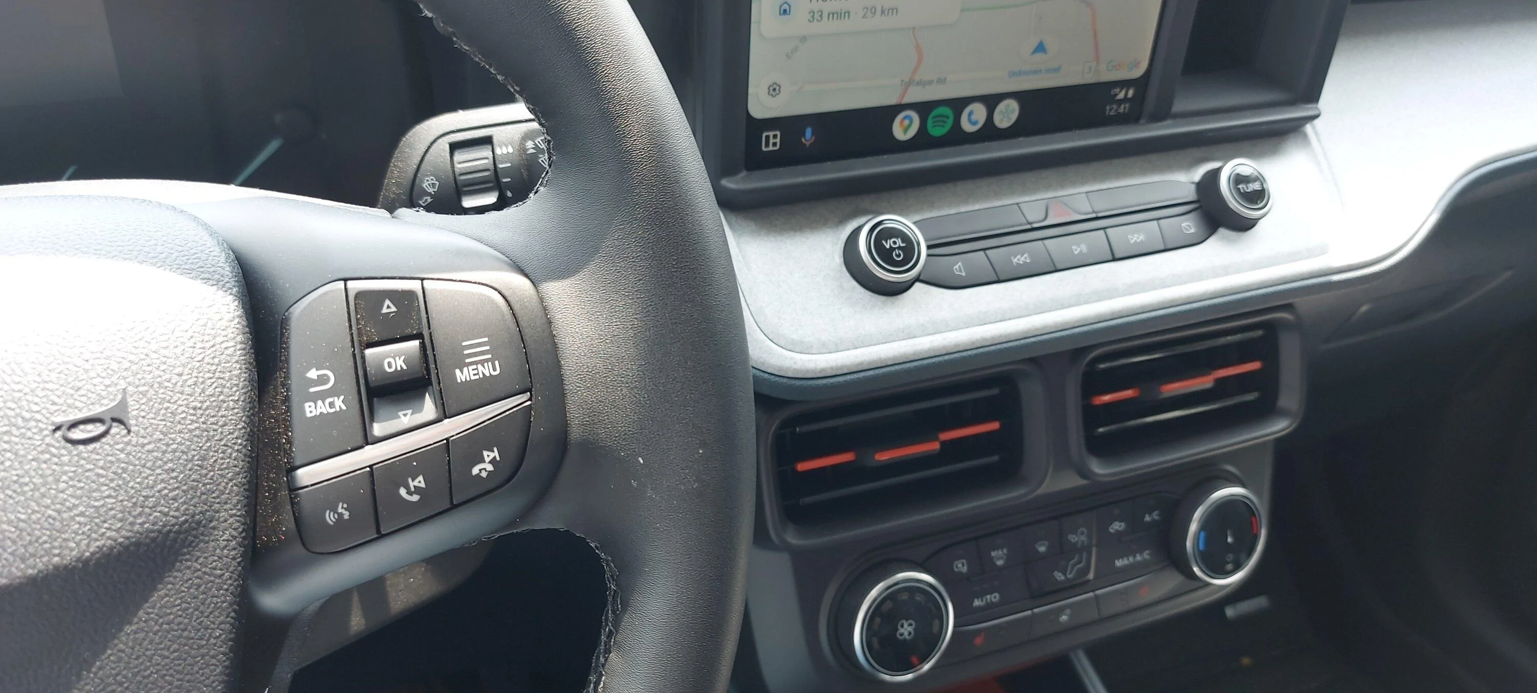 Ford Maverick Radio presets on Navigation screen 20230706_124100