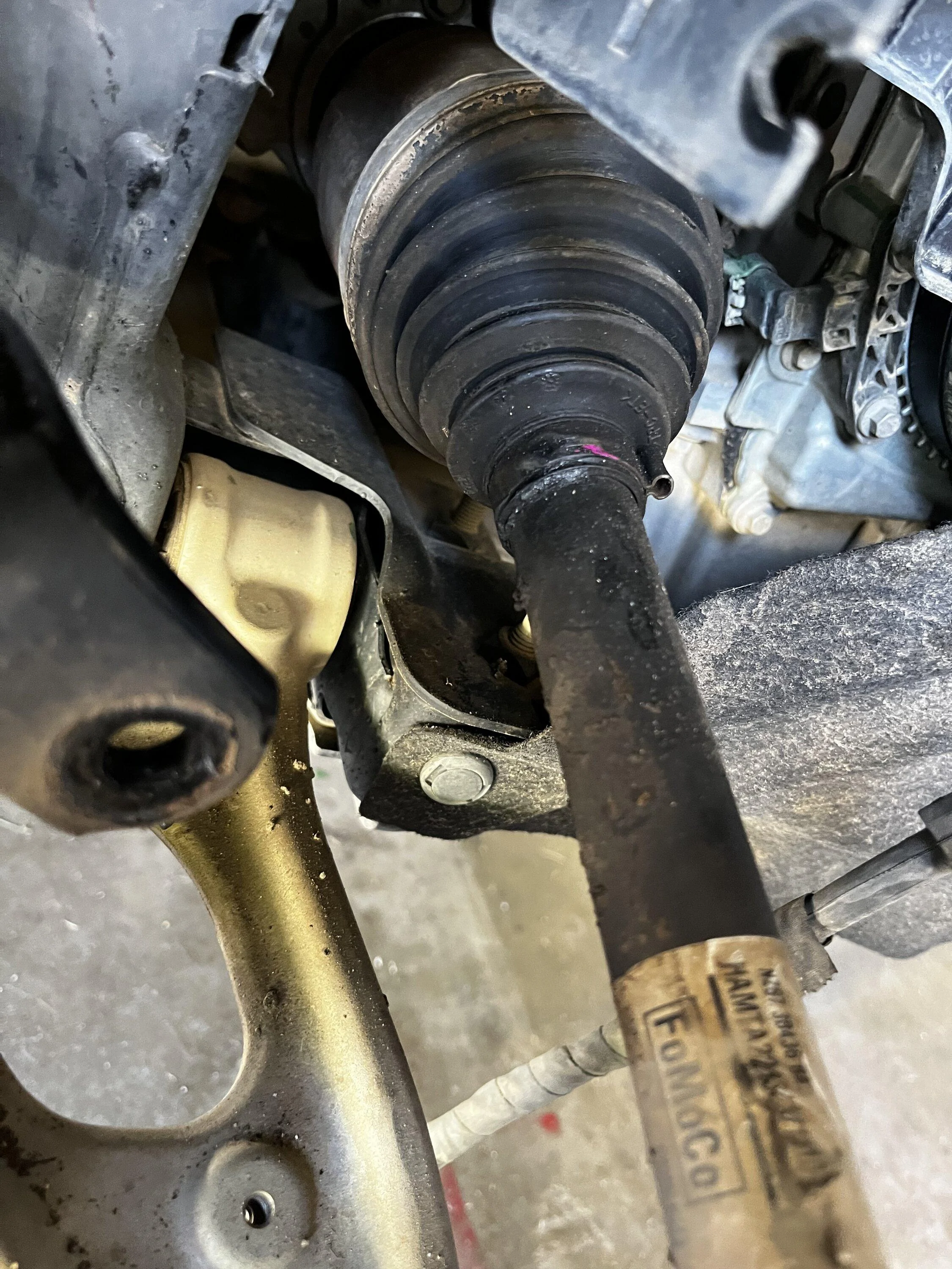 Ford Maverick Bad Passenger side CV axle, HRG 1.5” Level lift removed 58EC2B04-7189-4391-AFEC-77FFAFBB2CA9