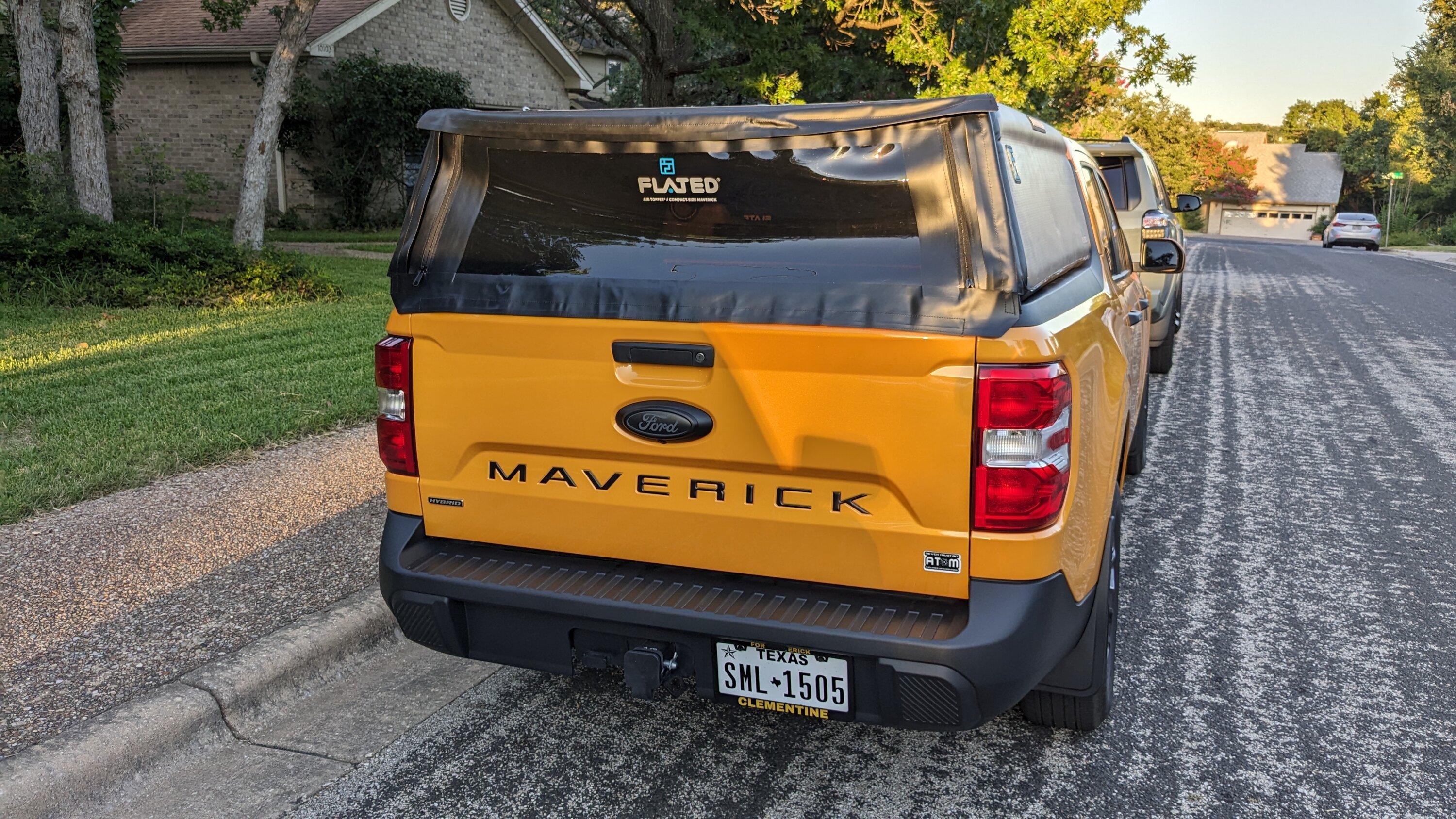 Ford Maverick Flated Inflatable Topper for Maverick PXL_20230707_010011202