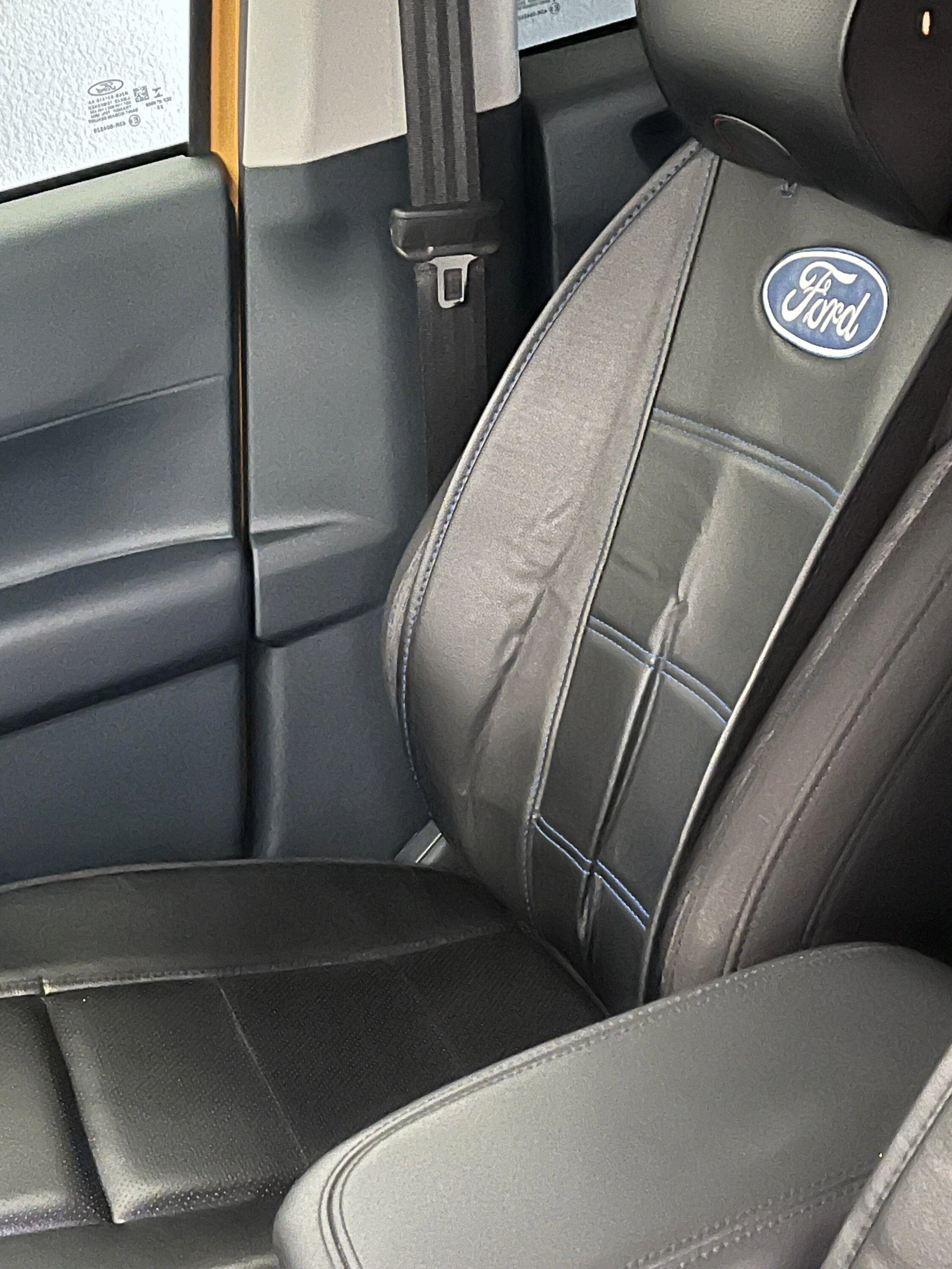 Ford Maverick Will seat covers hinder air bag deployment? IMG_0167