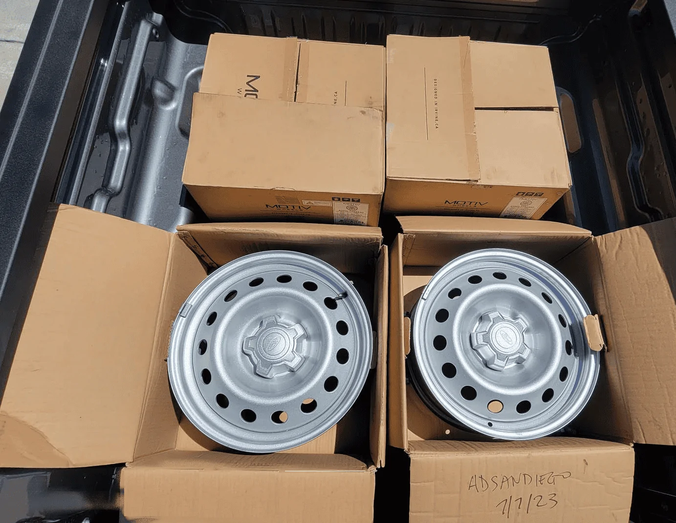 Ford Maverick Take-off XL Steelies steelies