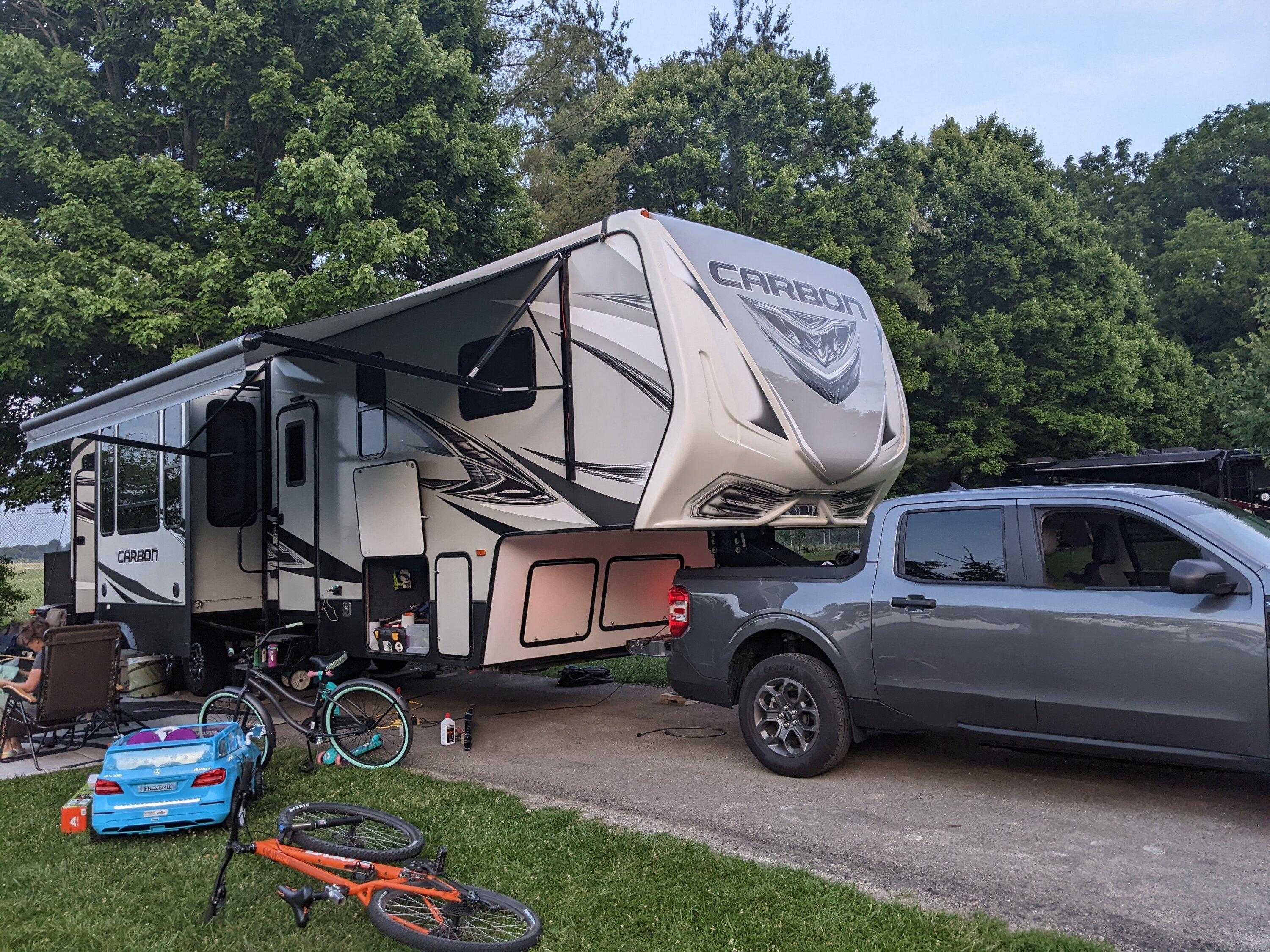 Ford Maverick 40' Camper Hauling PXL_20230708_010543510~2