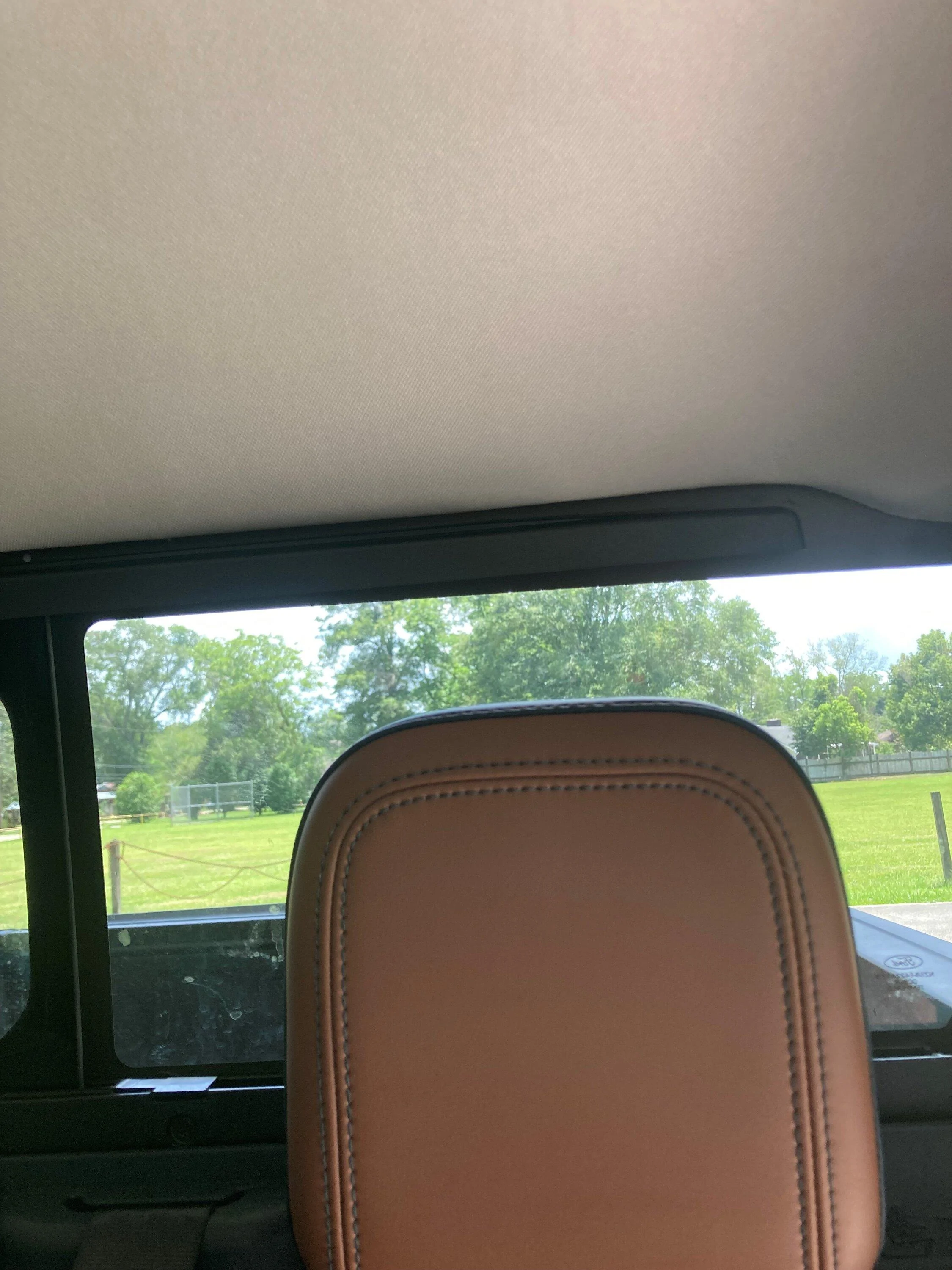 Ford Maverick Air Bag Replacement rear window 2
