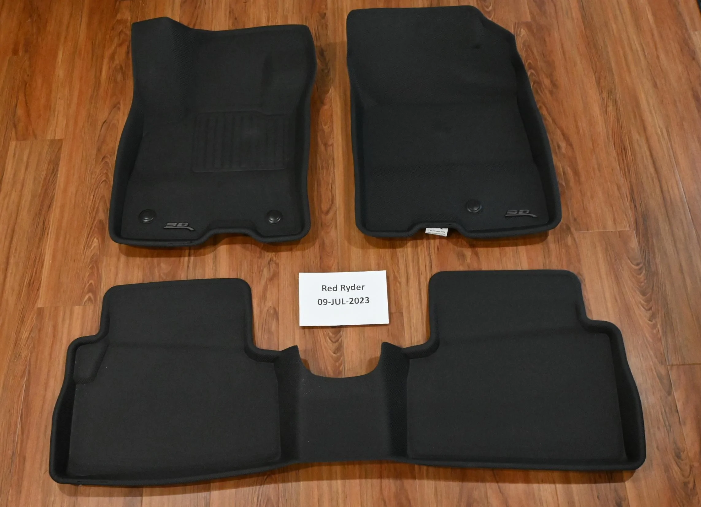 Ford Maverick 3D Maxpider Kagu Floorliners for Hybrid (front & rear) Maxpider Kagu
