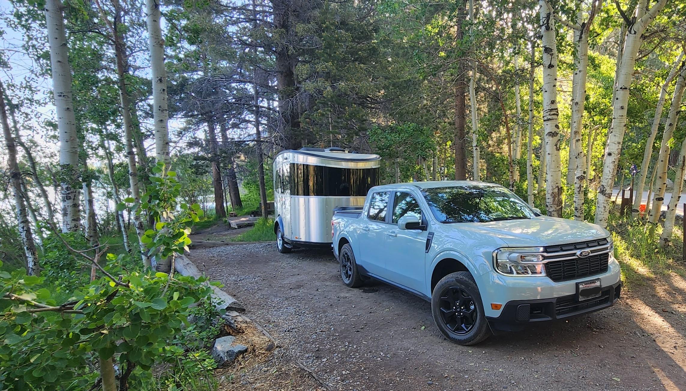 Ford Maverick 40' Camper Hauling Mavtow1