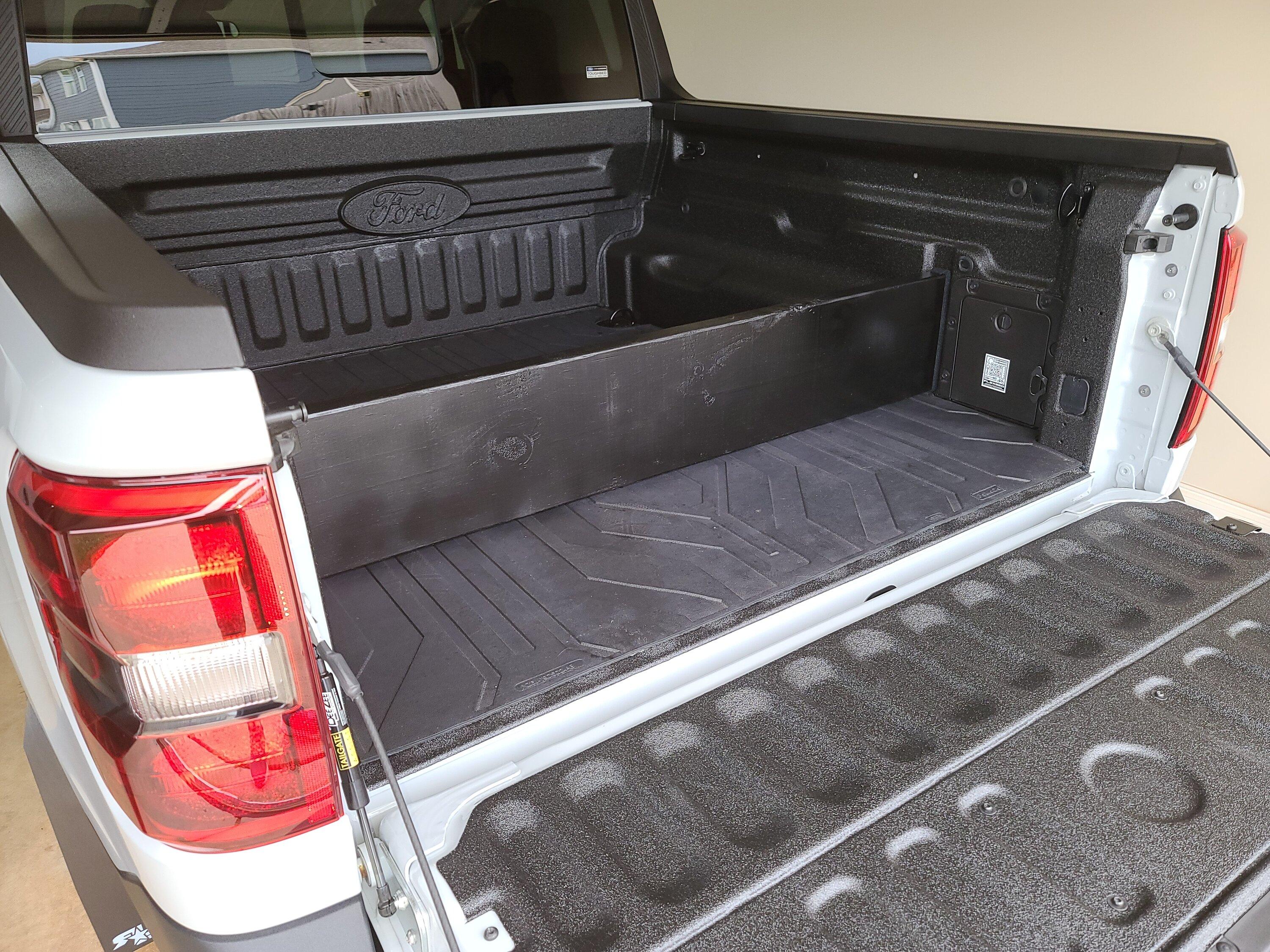 Ford Maverick Simple Bed Partition 20230709_182009