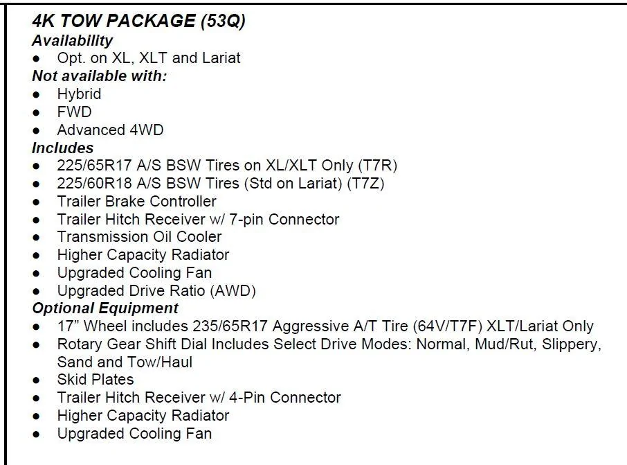 Ford Maverick Latest 2024 Maverick Order Guide Released [Updated Monthly] MY24 4K packag