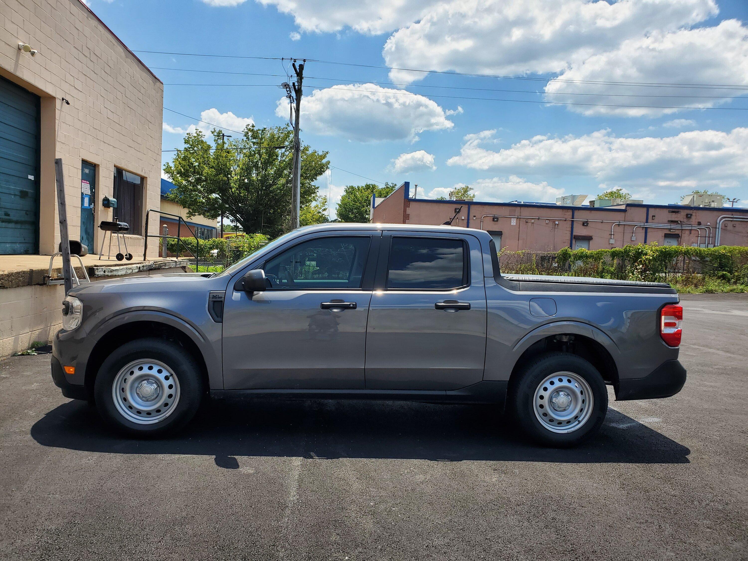 Ford Maverick Has anyone gone with a window tint for the front door windows that is a shade lighter than the back? 20230711_134529 (1)