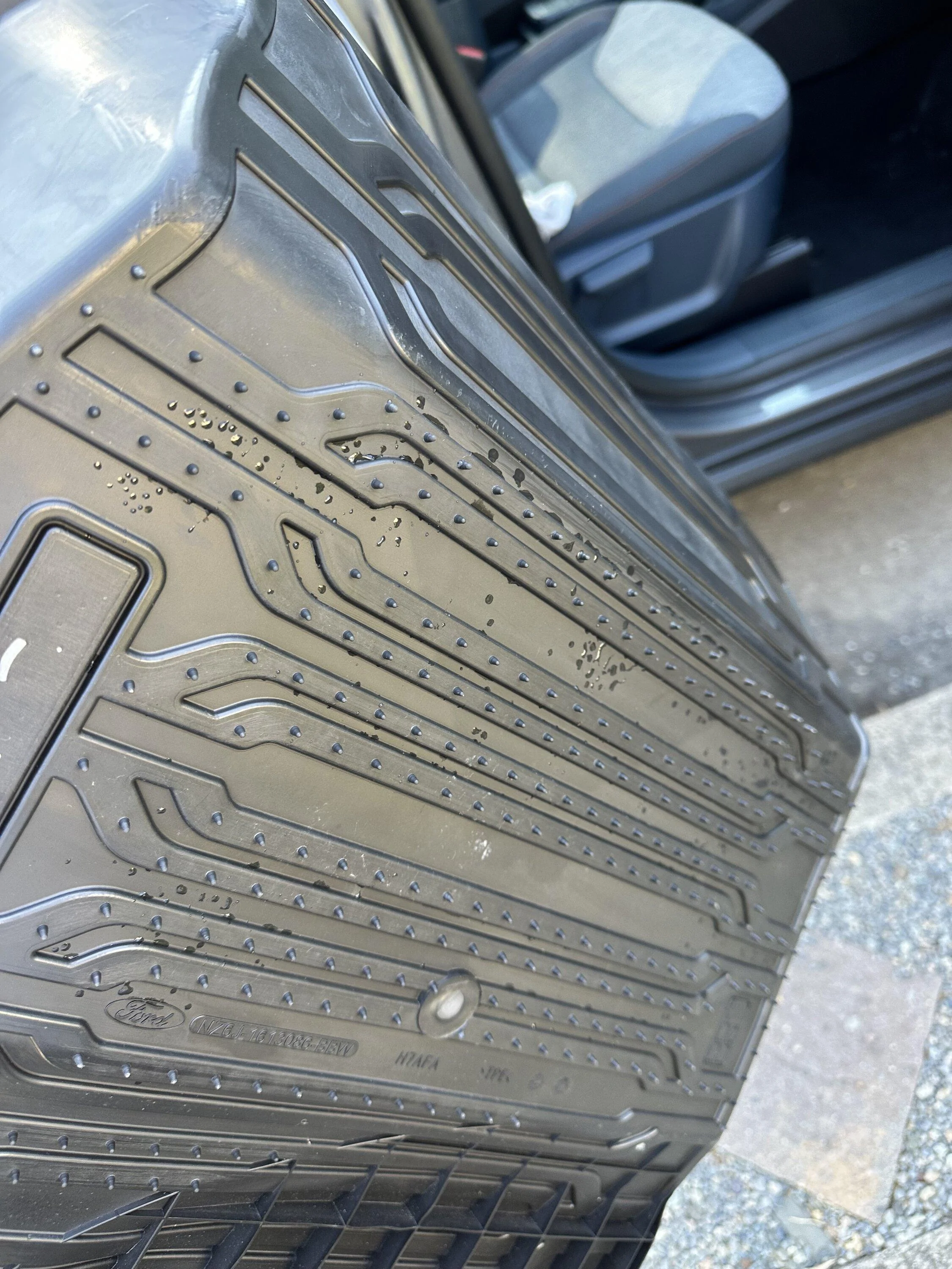 Ford Maverick Water on passenger floor IMG_1178