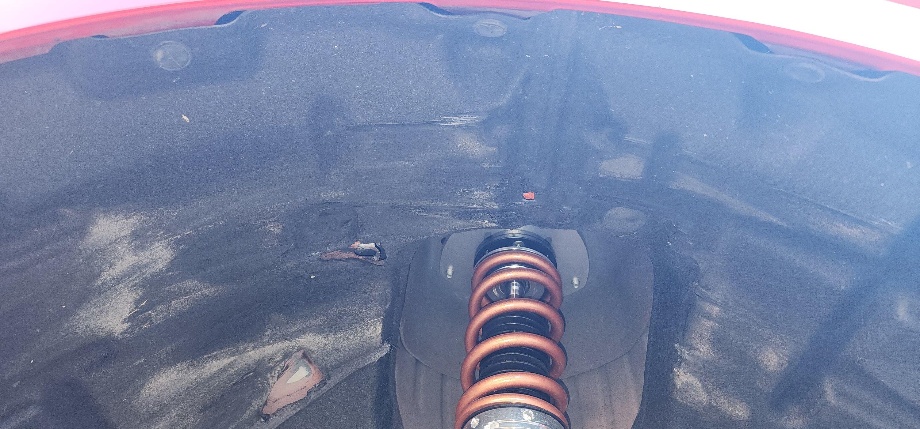 Ford Maverick Slammed on Silver's Coilovers (23 Hybrid Lariat) 20230709_193018