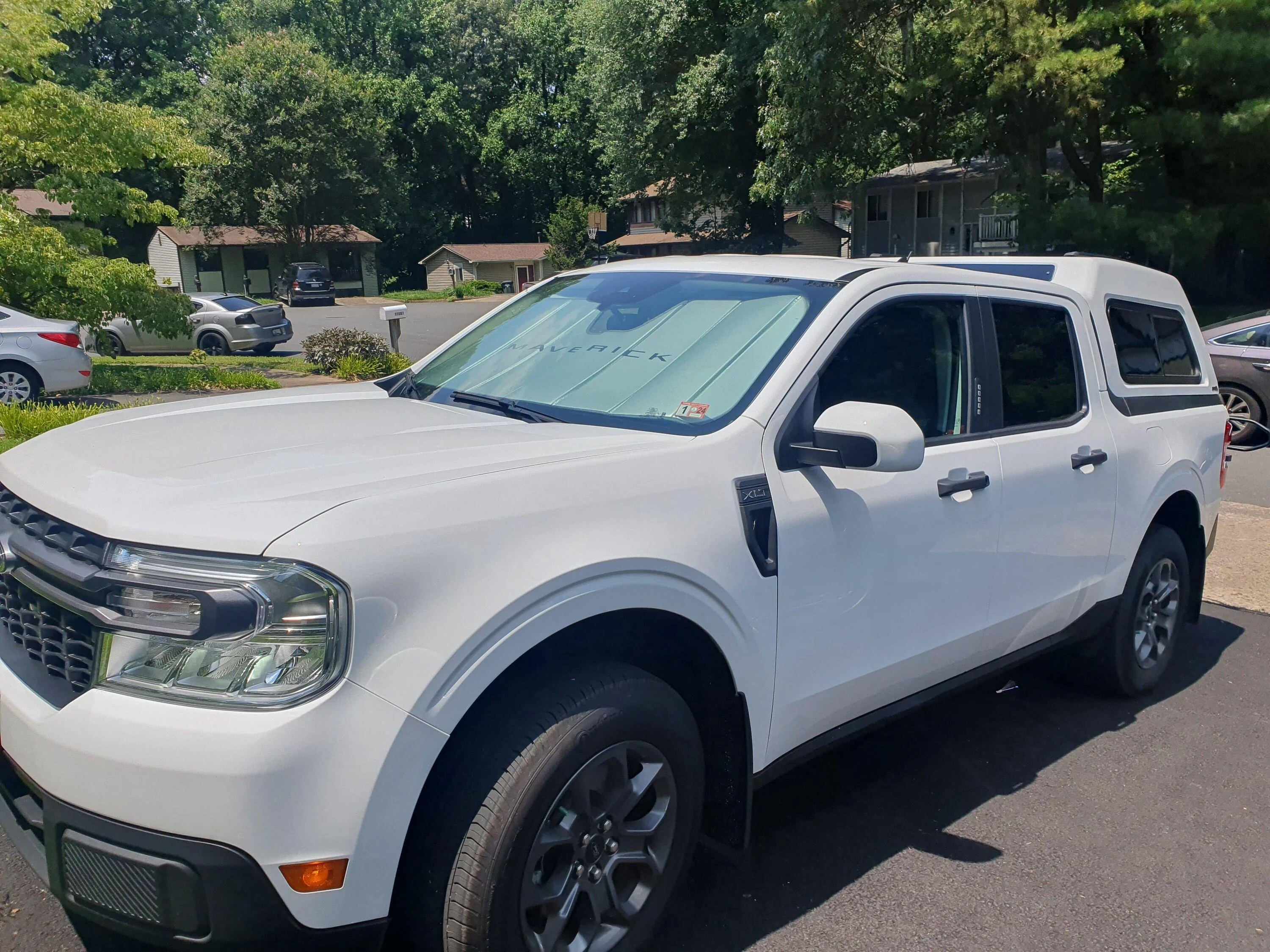 Ford Maverick Maverick in hot temperature 20230712_132132