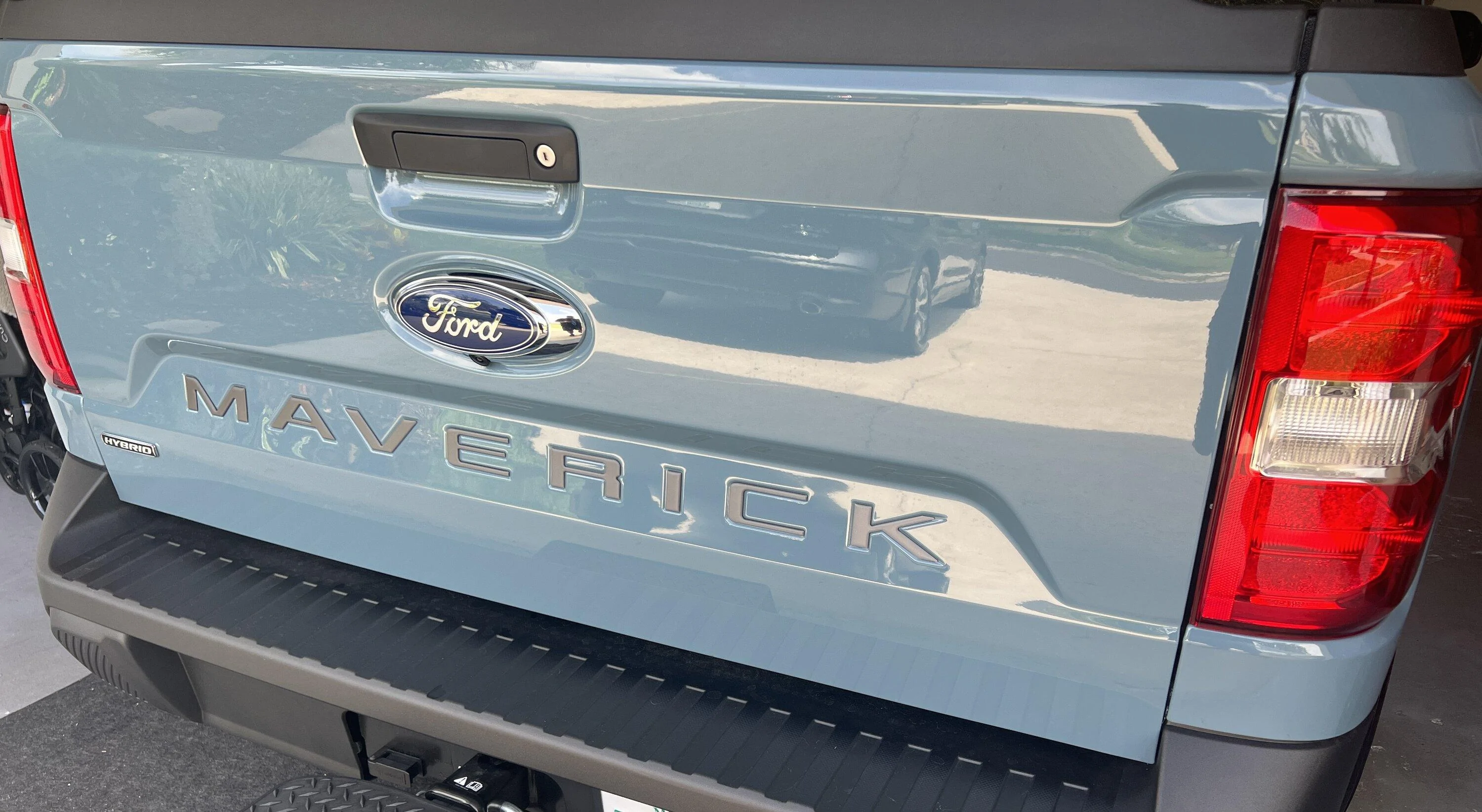 Ford Maverick Area 51 tailgate lettering IMG_3275