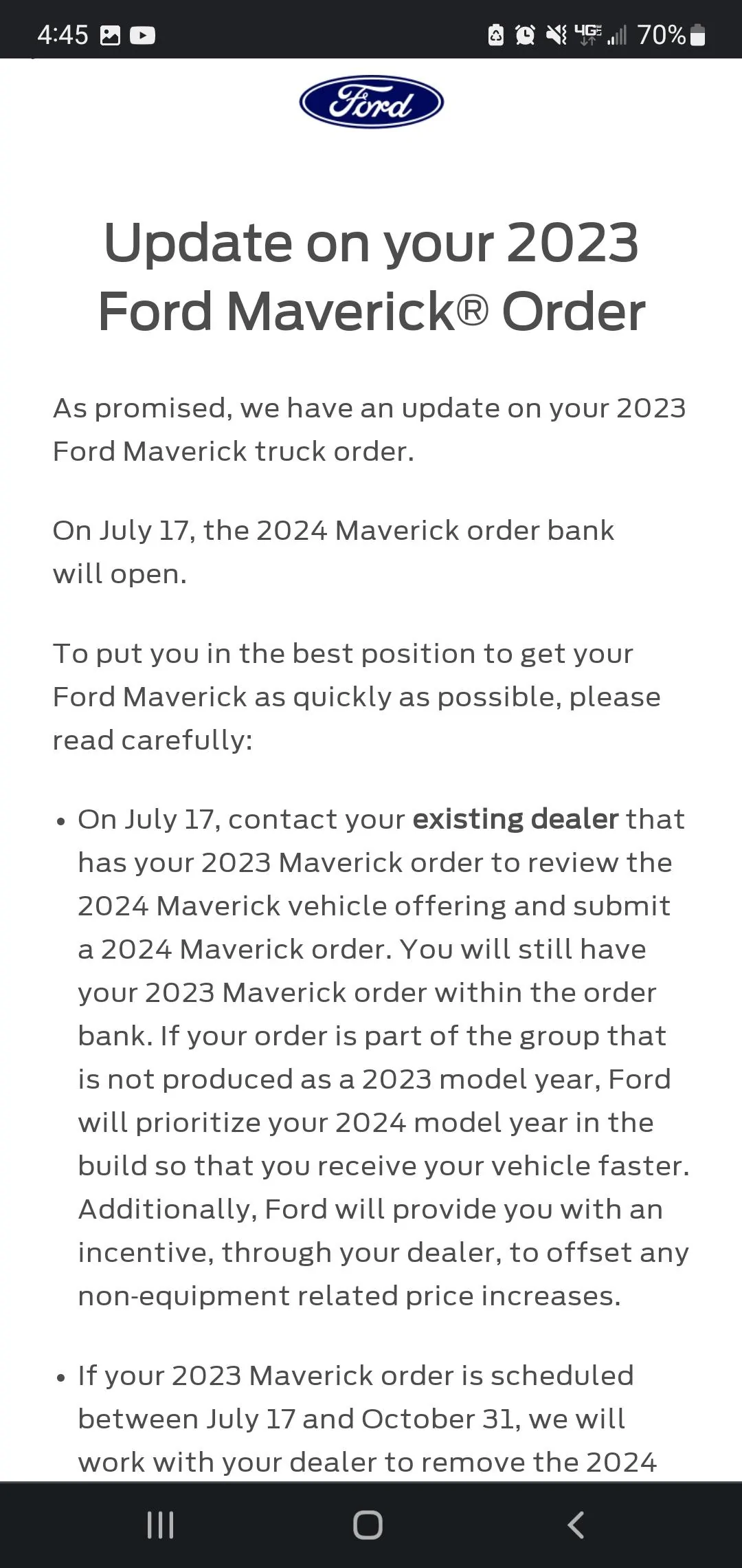 Ford Maverick 2024 AWD Hybrid option- TRue or wishful thinking :(? Screenshot_20230713-164504_Chrom