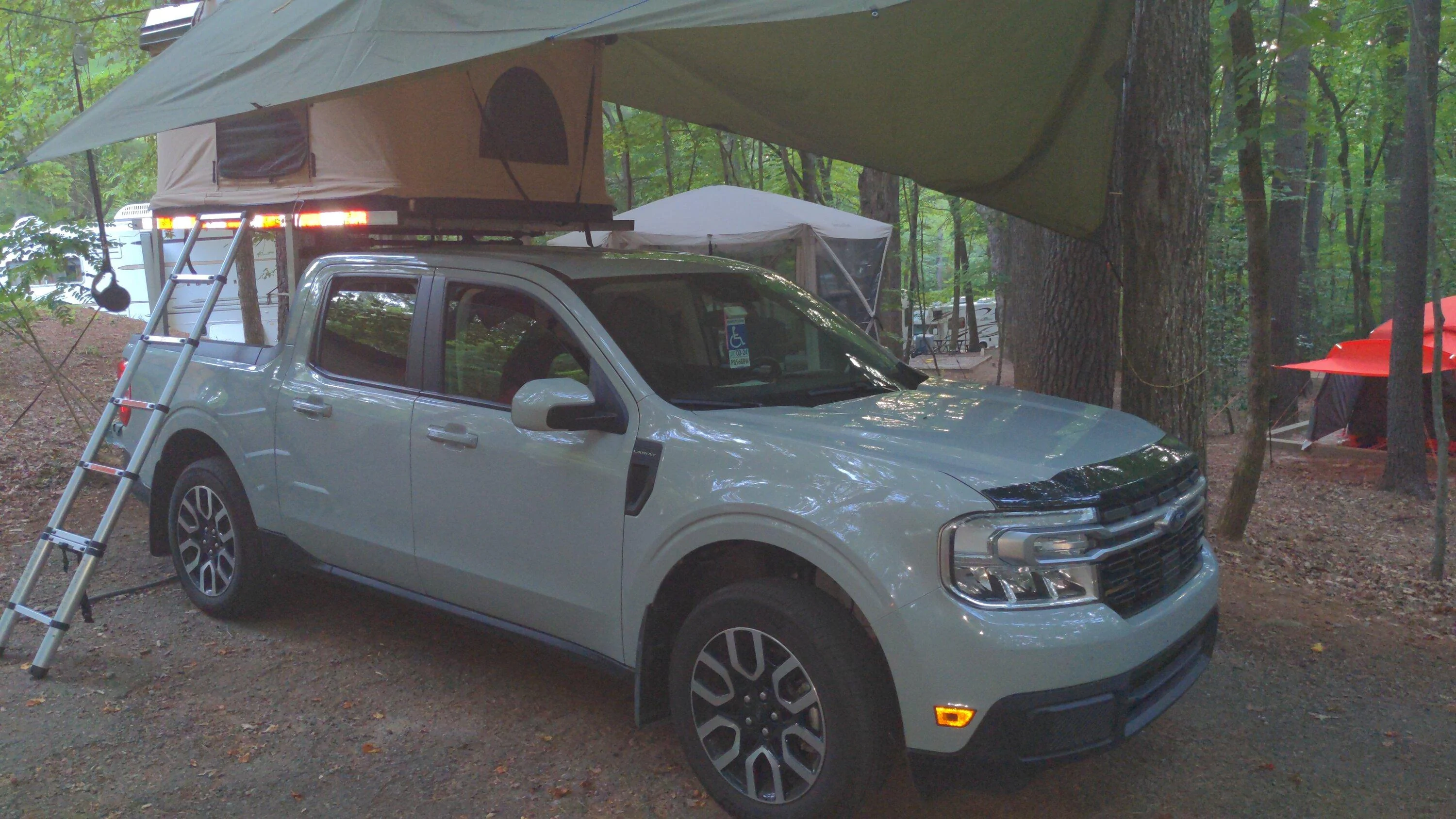 Ford Maverick Camping at Lake Hemet with Maverick 16892937390131816057774151967578