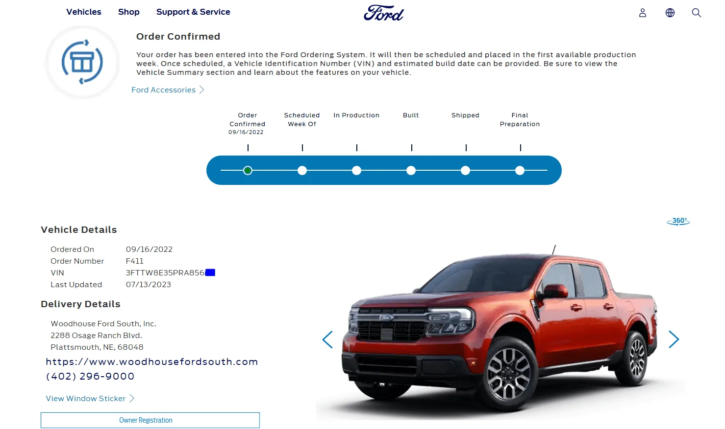 Ford Maverick 📬 7/13/23 Scheduling Email Received Group [EMAILS NOW ARRIVING] 1689340012781