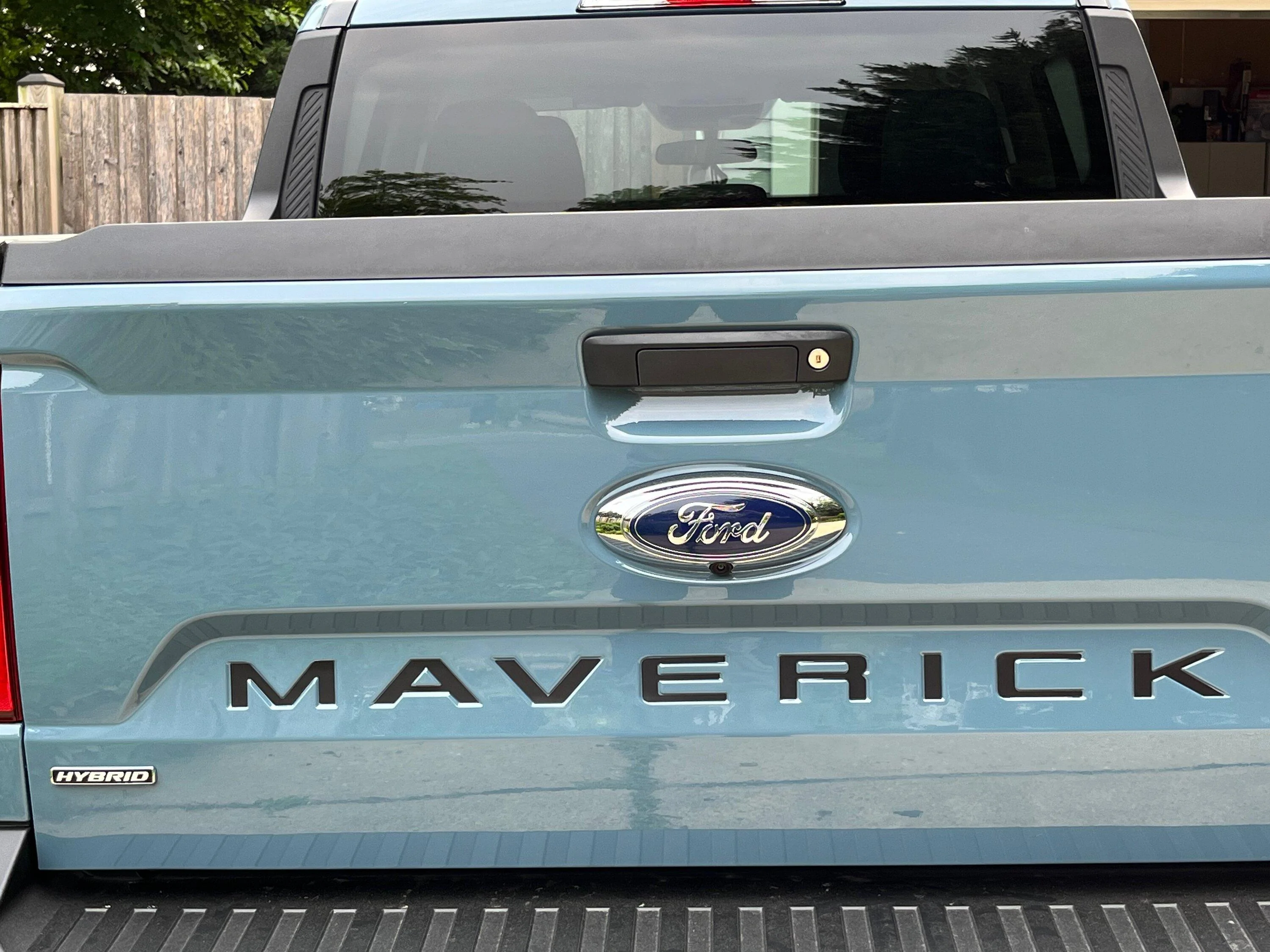 Ford Maverick Area 51 tailgate lettering IMG_4570