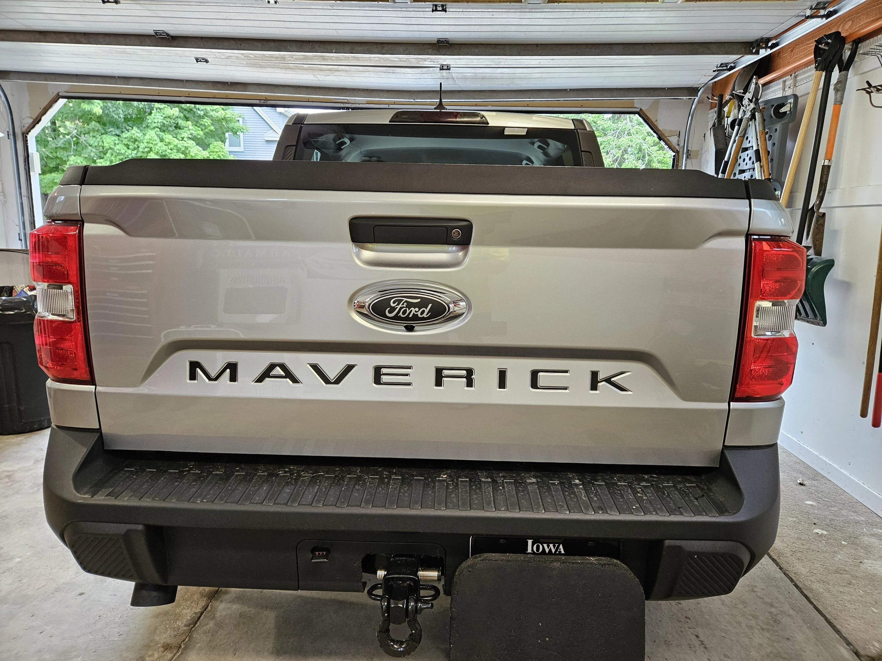 Ford Maverick Tailgate letters for the Iconic Silver 20230714_171836