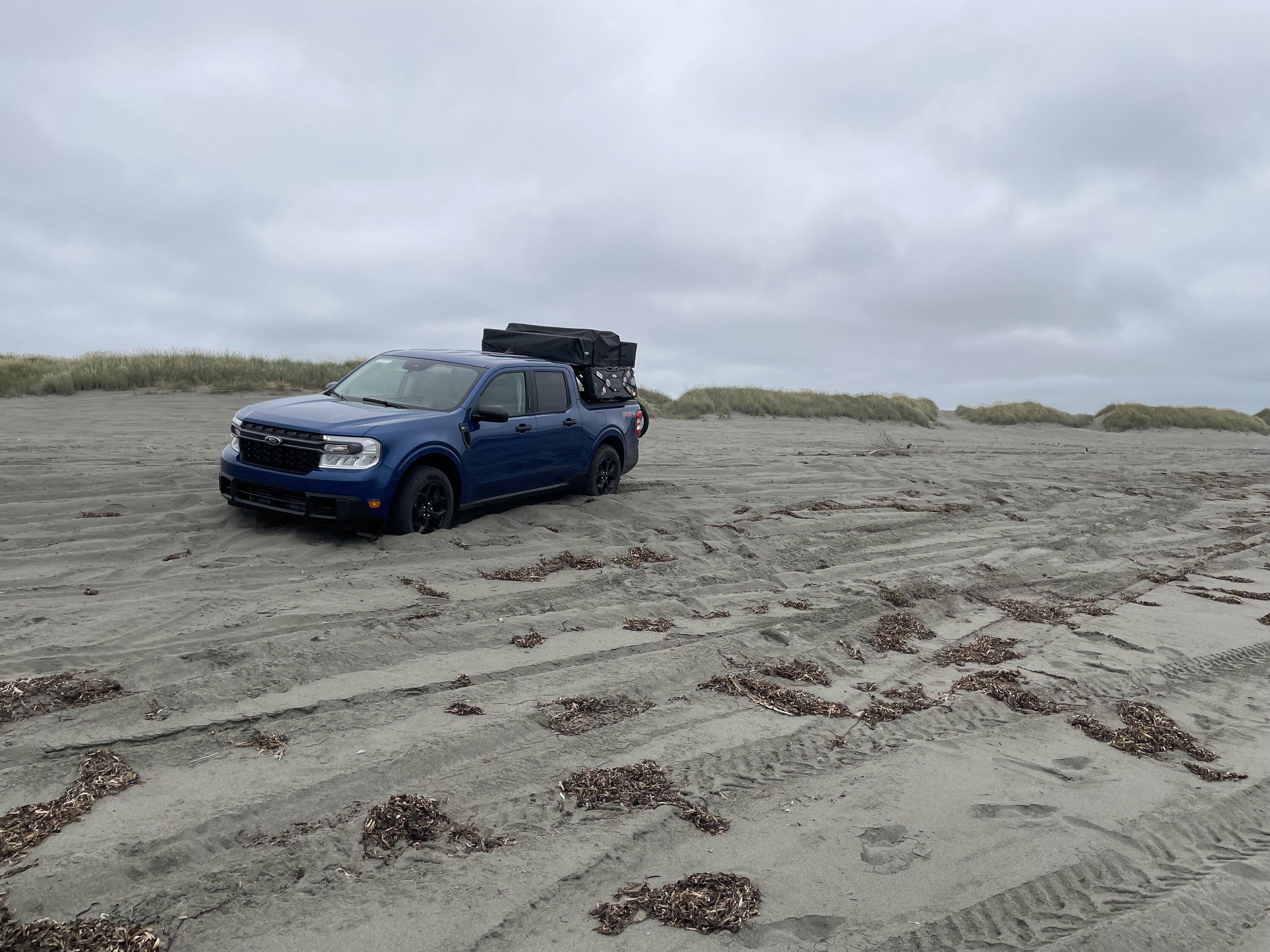 Ford Maverick 3600 Miles Road Trip: NorCal, Oregon Coast, Idaho w/ camping, mud & stream crossings, dunes, beaches, forest roads Samoa
