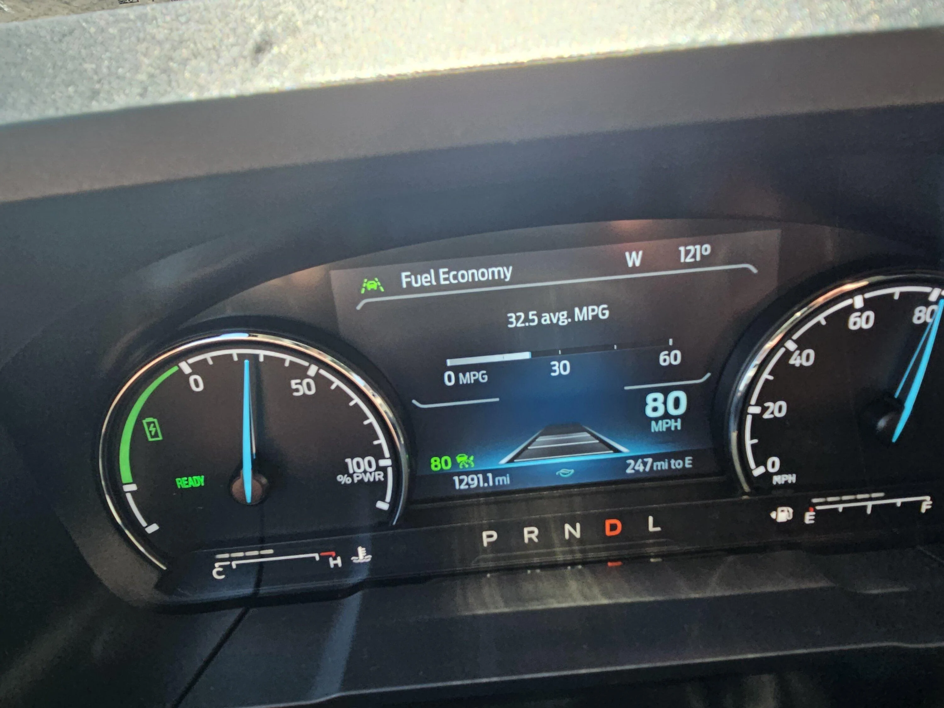 Ford Maverick Maverick in hot temperature 20230715_151936