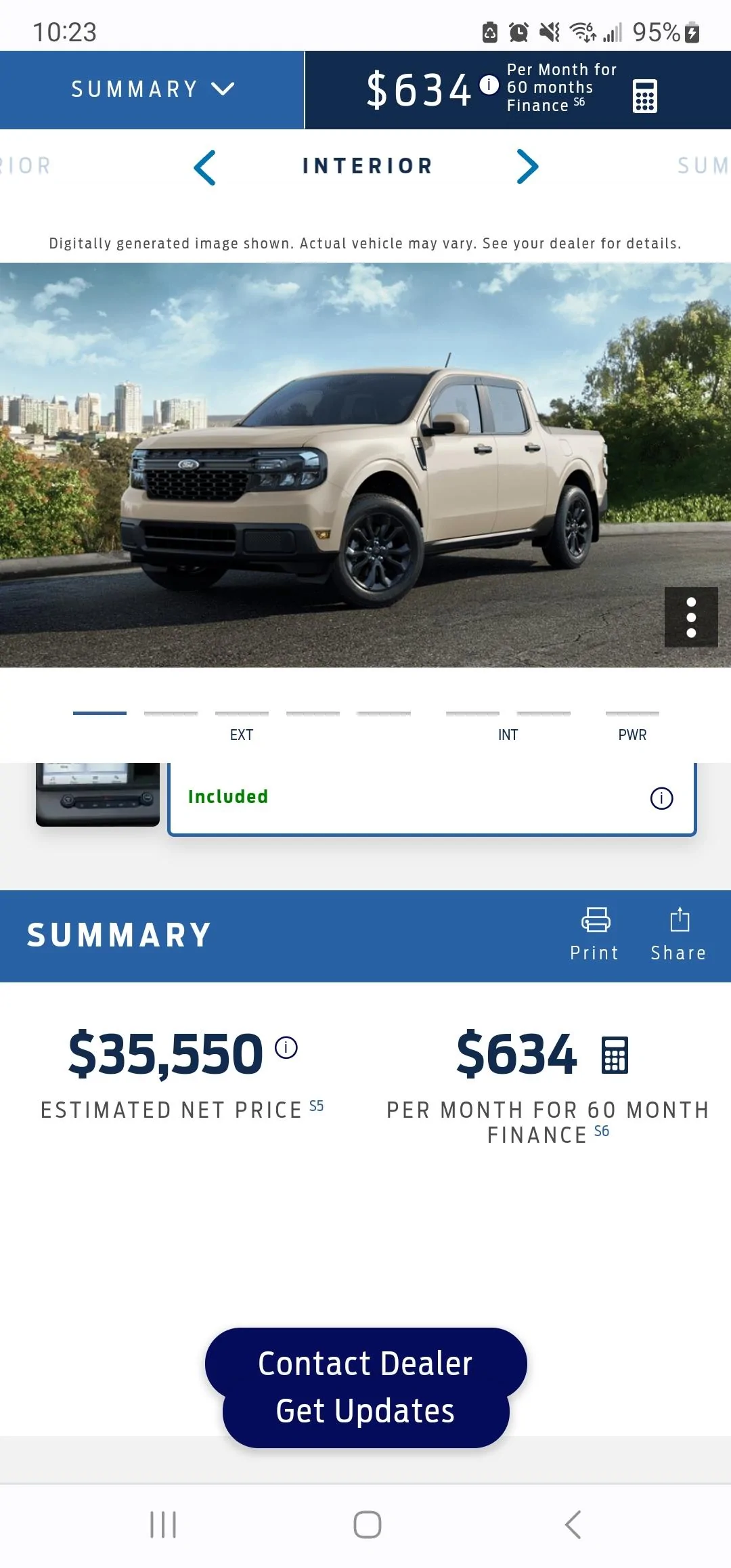 Ford Maverick MY24 Build and Price is LIVE! Screenshot_20230716_222326_Chrom