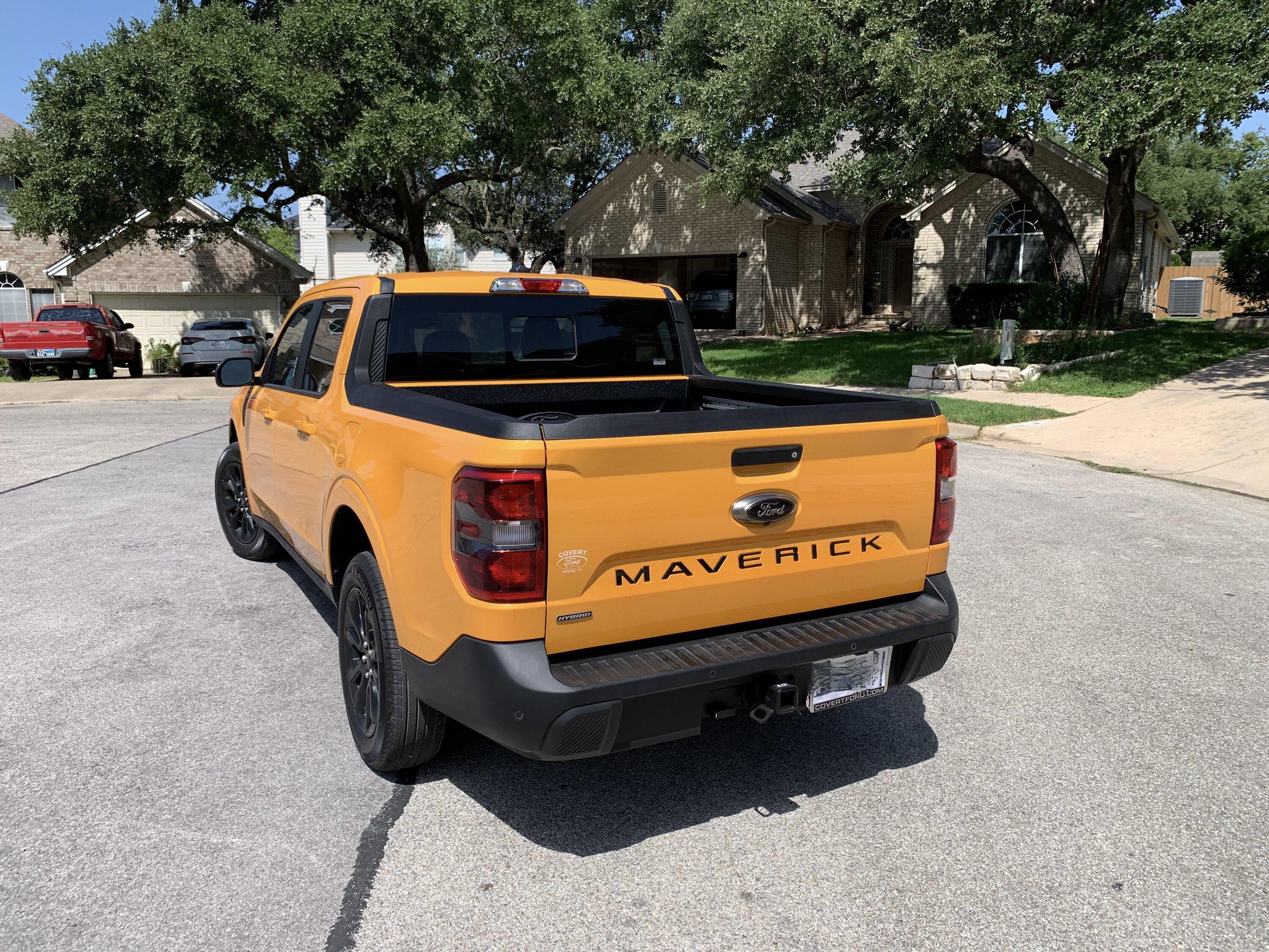 Ford Maverick CYBER ORANGE Maverick Photos Thread IMG_1953