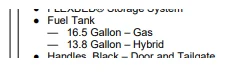 Ford Maverick Why not larger gas tanks? 1689625360494