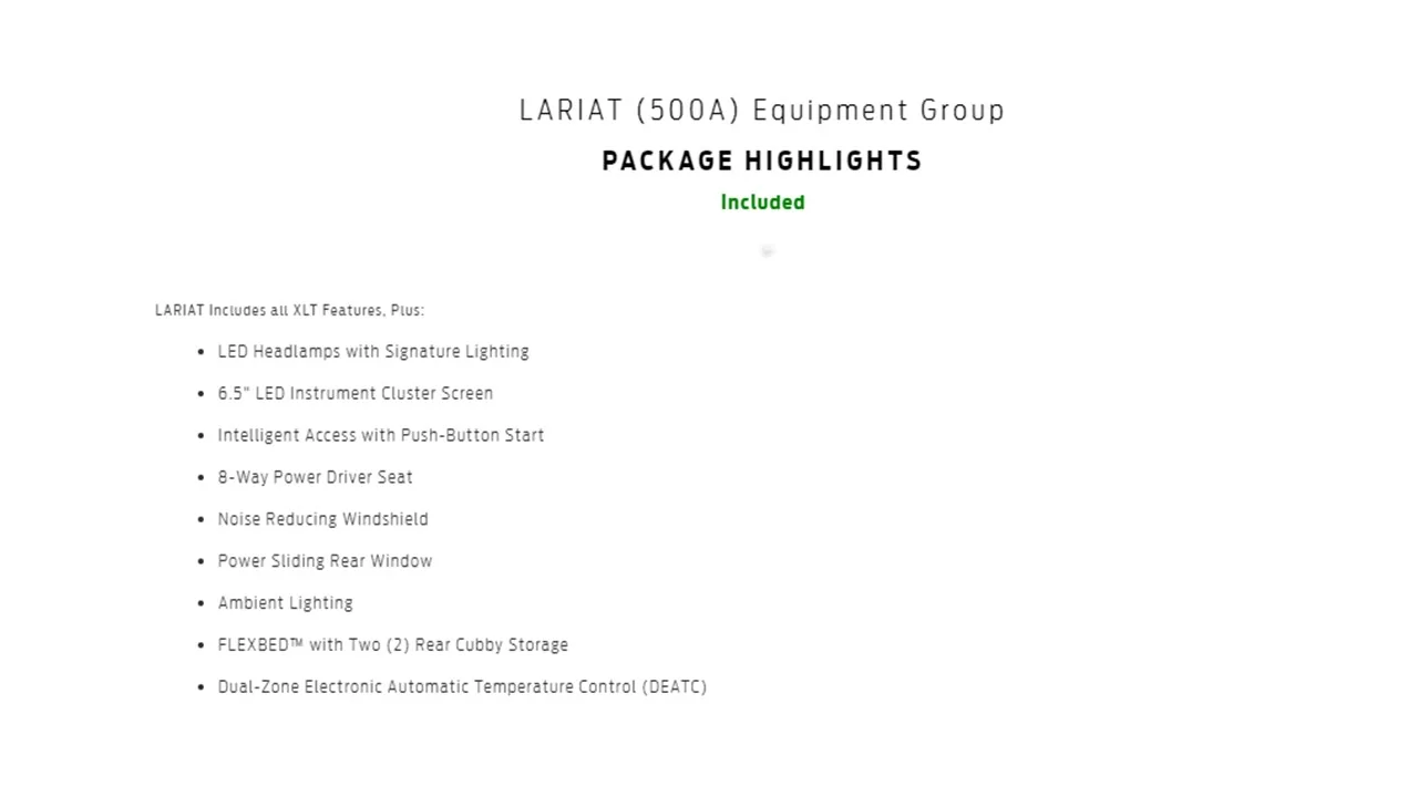 Ford Maverick Latest 2024 Maverick Order Guide Released [Updated Monthly] Lariat Push Button Start
