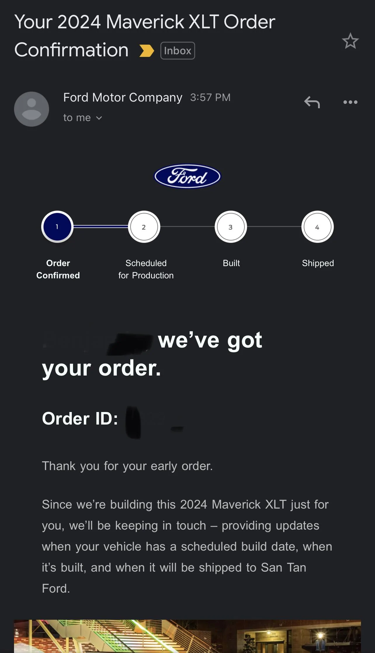 Ford Maverick Update: 2024 order bank system now open & accepting dealer submissions! Post your build IMG_7127