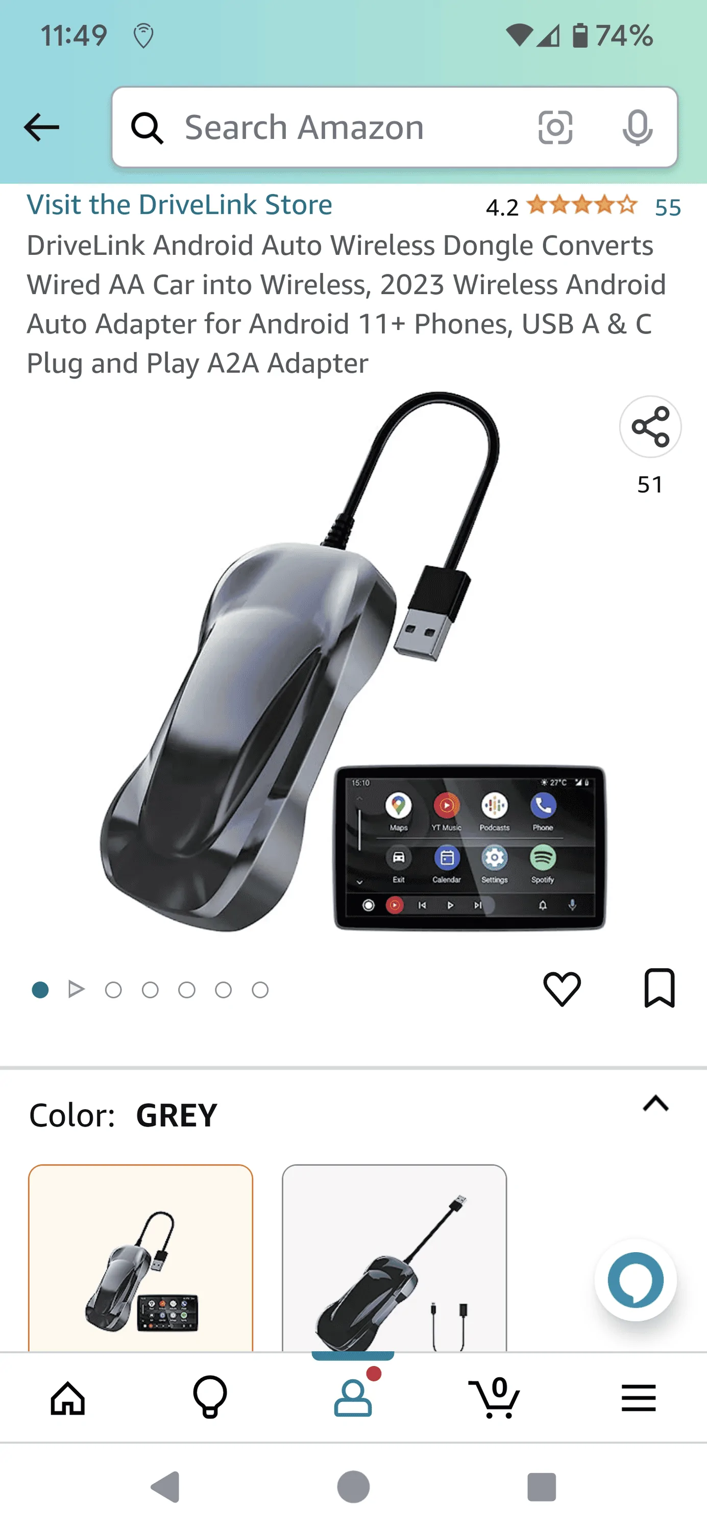 Ford Maverick This Android Auto wireless adapter works well Screenshot_20230718-114936