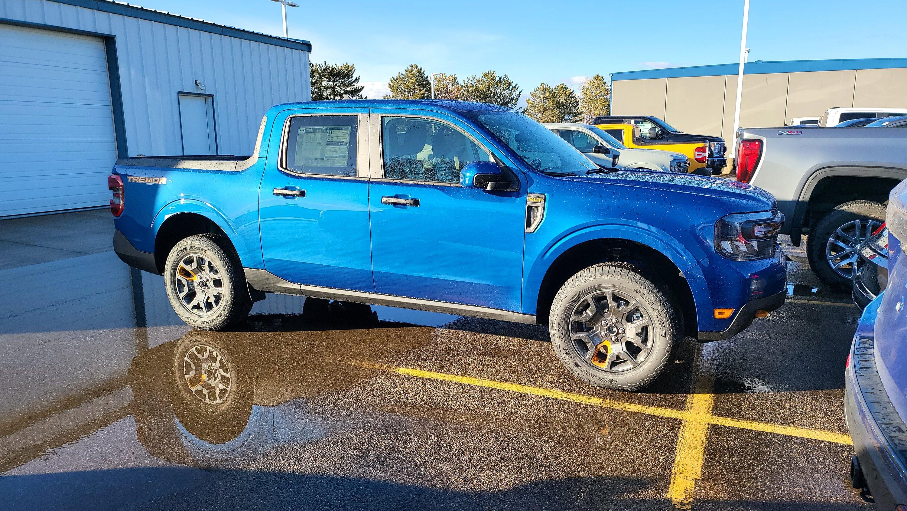 Ford Maverick Here's my Tremor, Let's see yours 2023 Maverick Arrived at LM