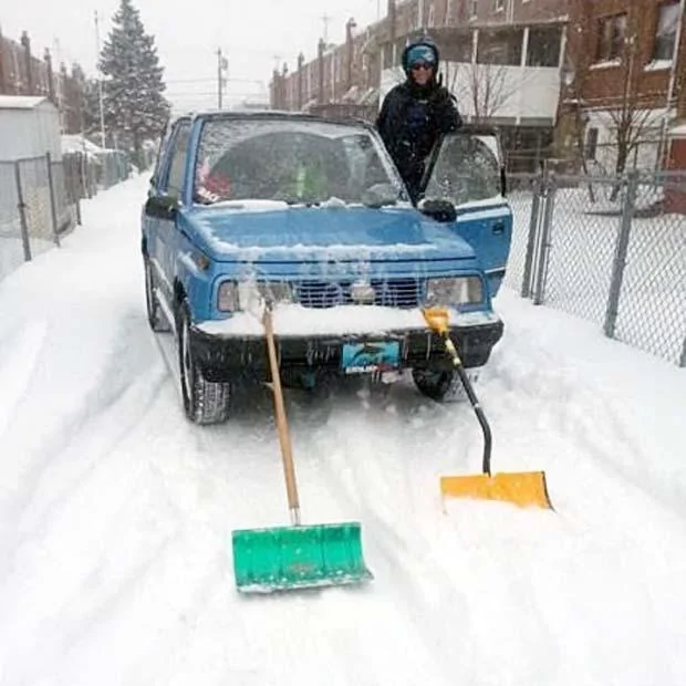 Ford Maverick snow plow or front hitch 05-complex-double-shovel-snowplo