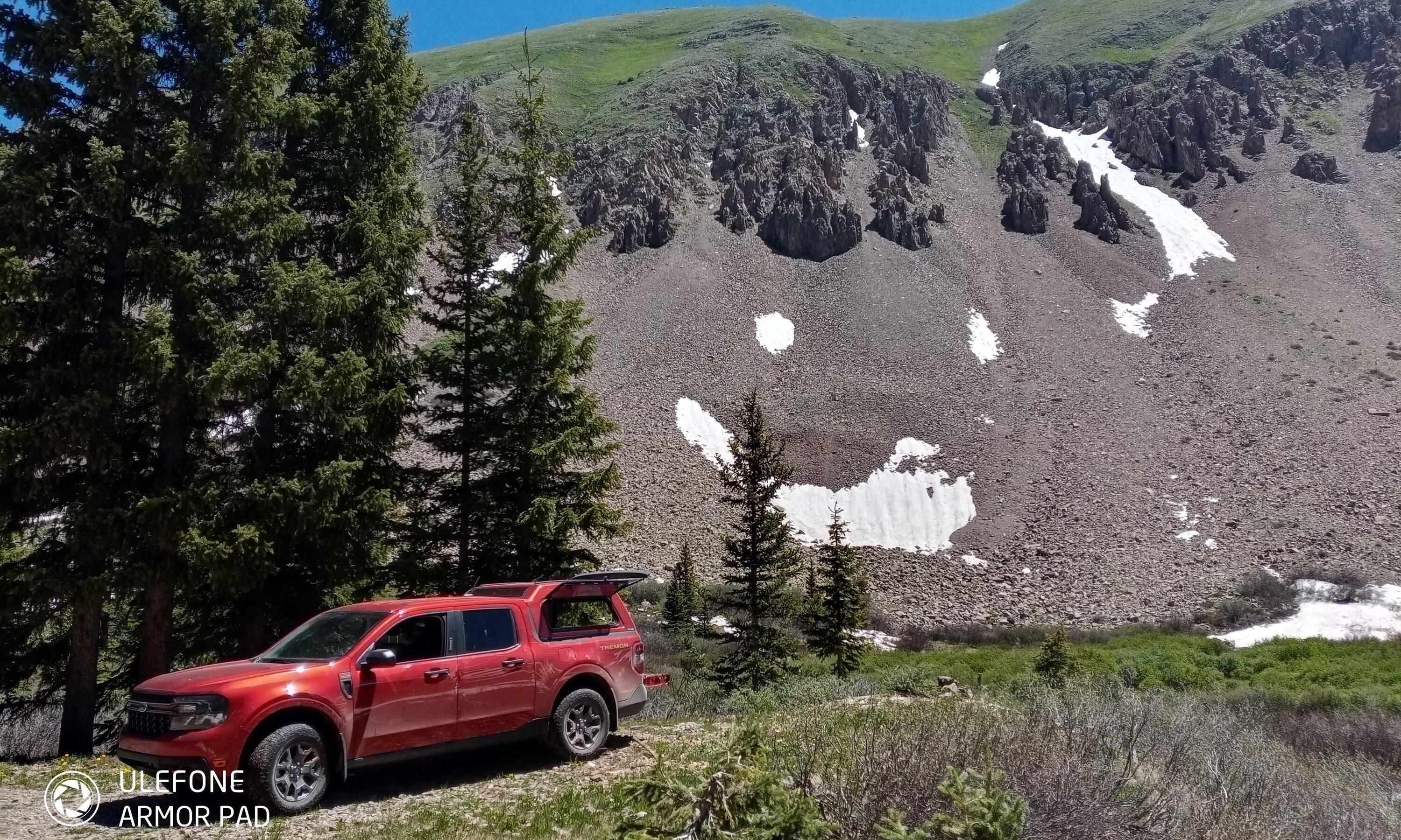 Ford Maverick Folding Softopper camper shell installed on my Maverick IMG_20230628_120240_098