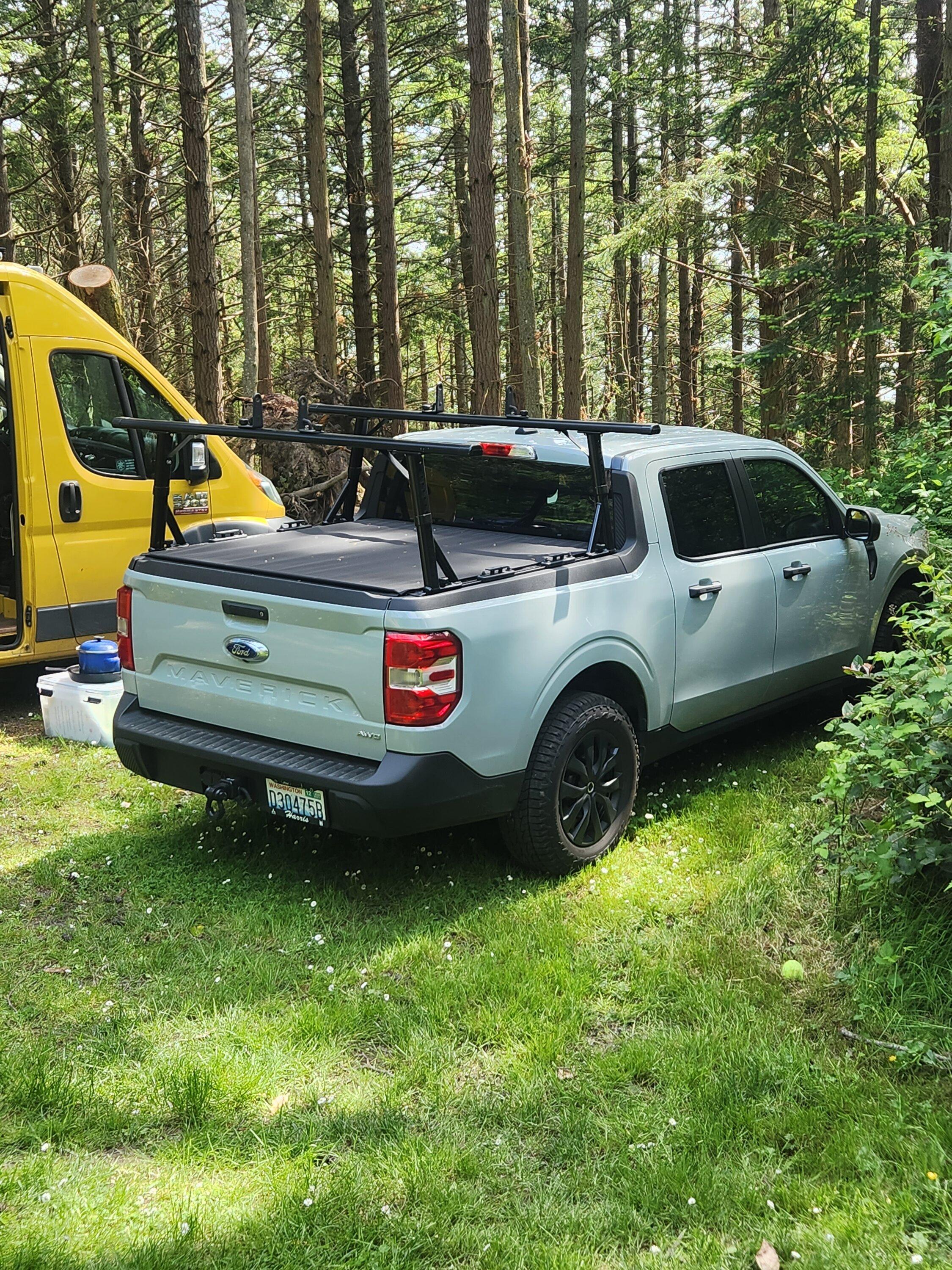 Ford Maverick What bedracks are compatible with Elevate TS rails? 20230520_152939