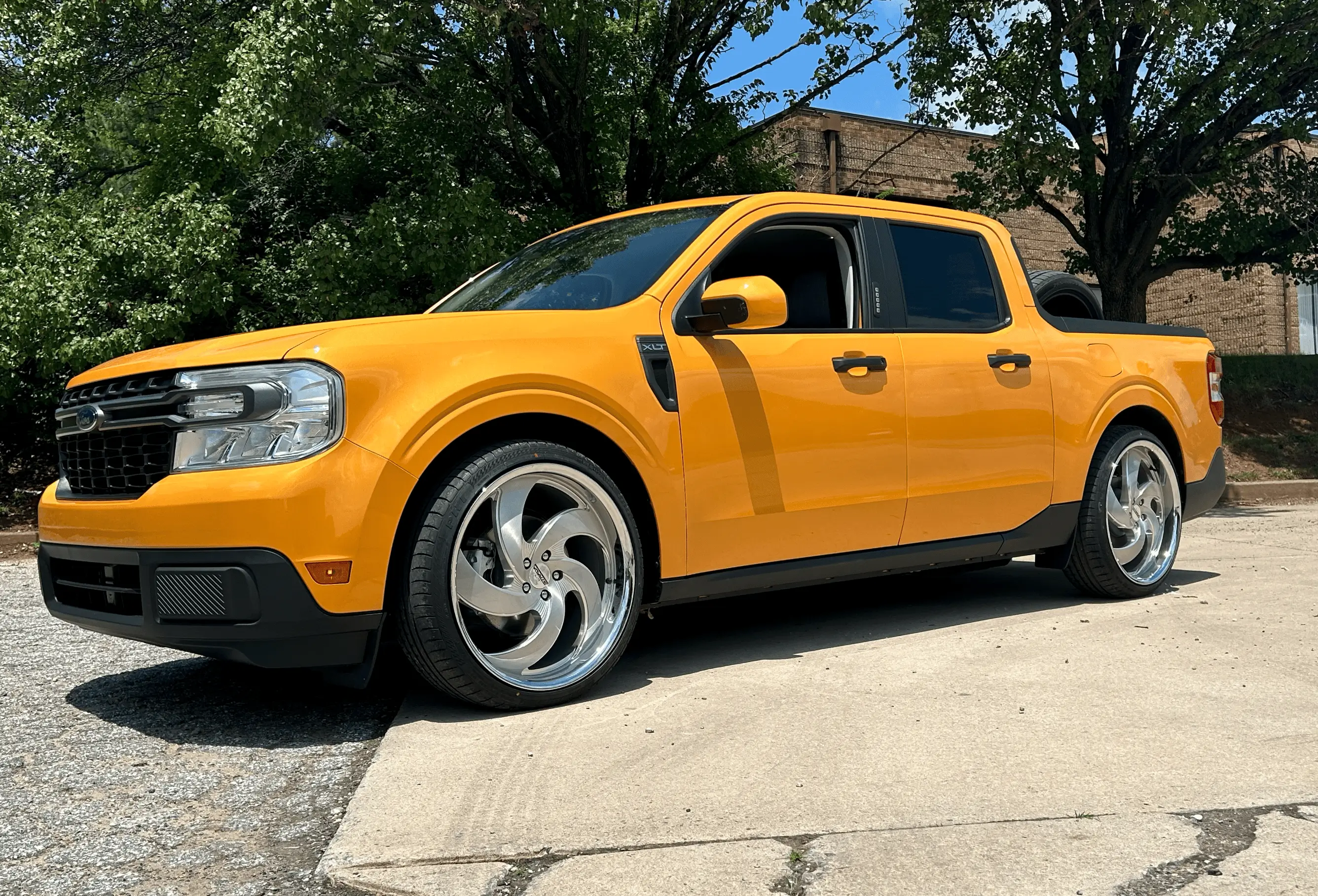 Ford Maverick DowntimeDesigns - Cyber Orange XLT in Maryland Screen Shot 2023-07-20 at 12.28.30 PM
