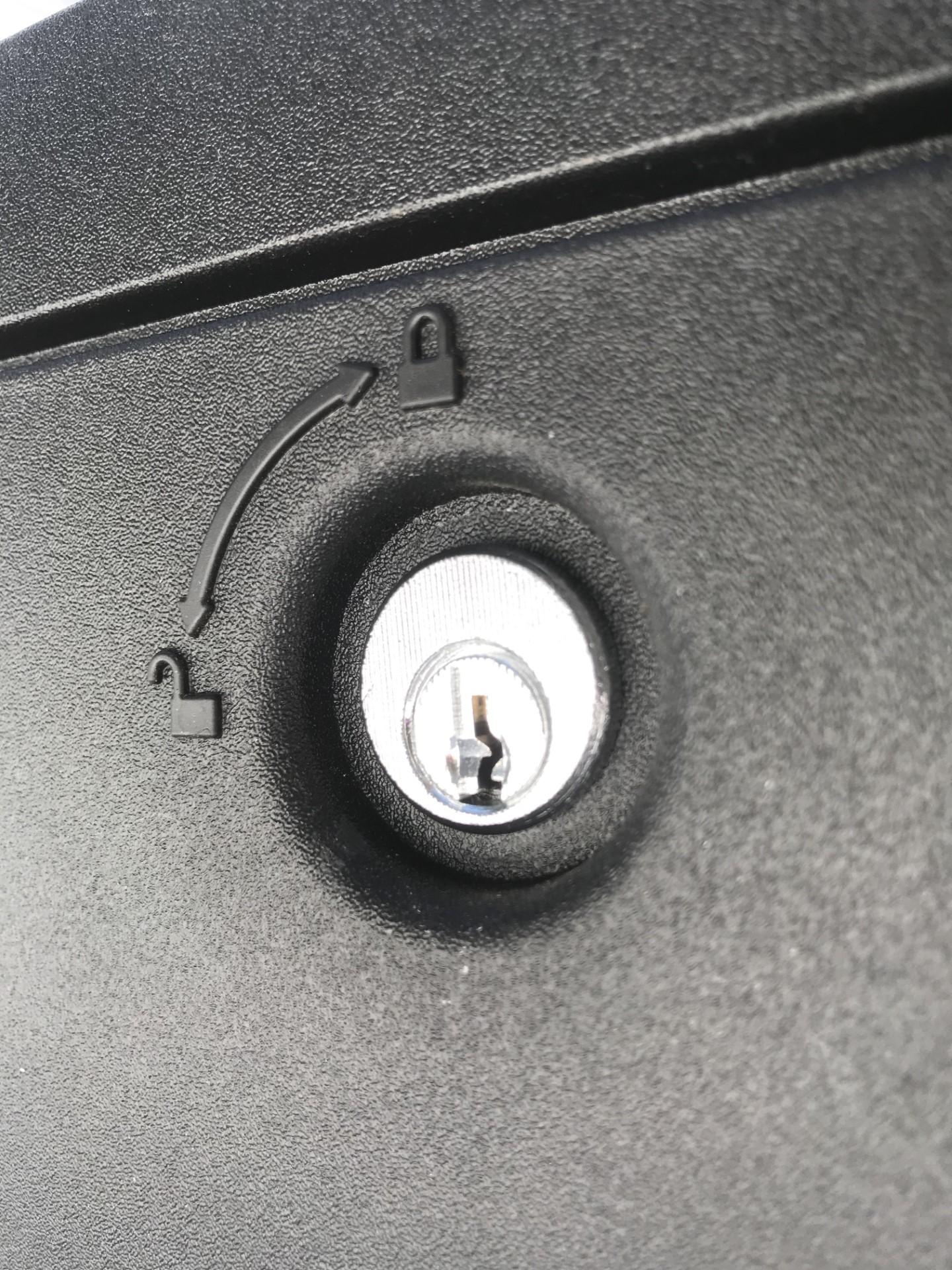 Ford Maverick Bed cubby door lock? LOCK 7