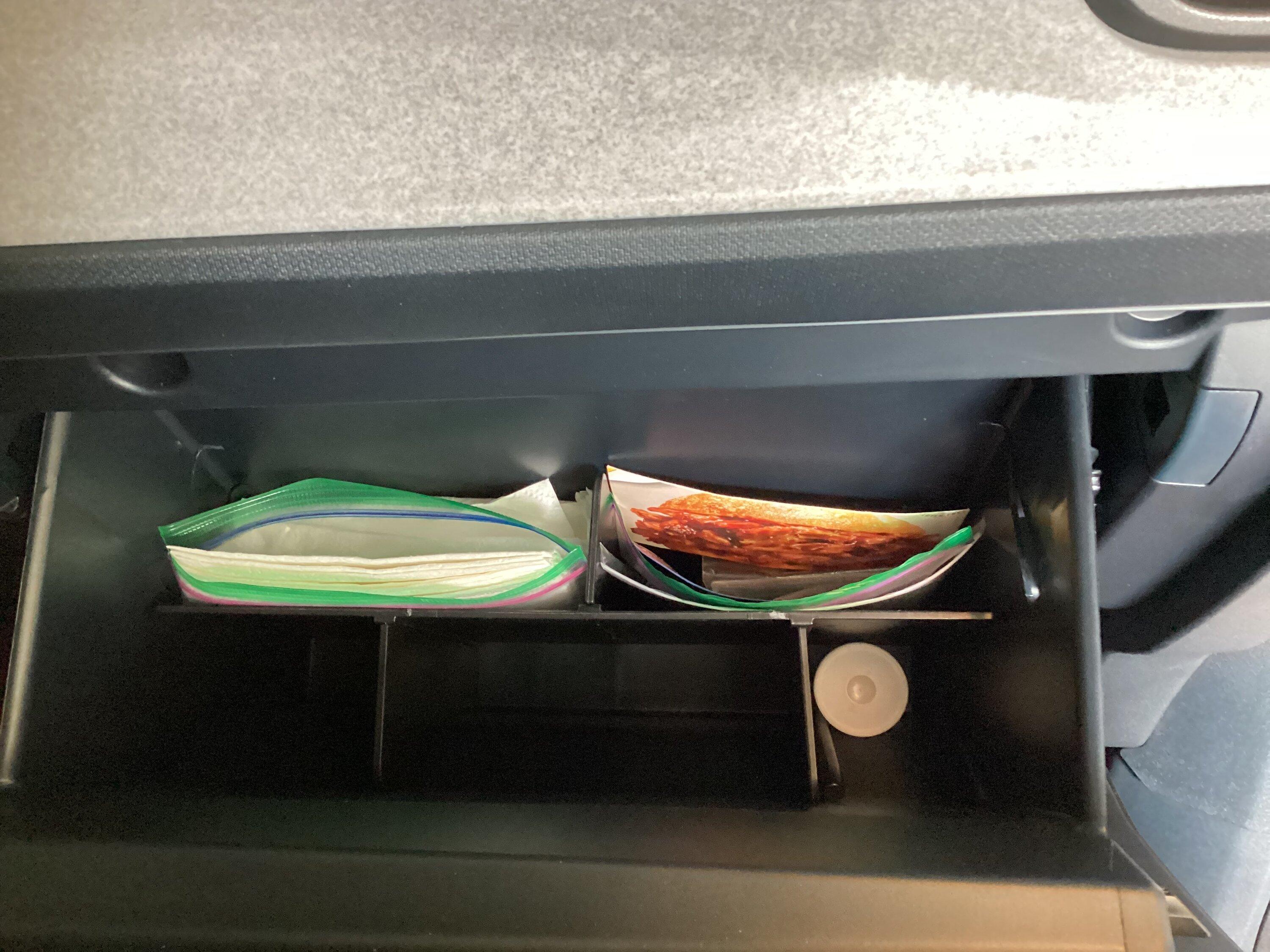 Ford Maverick Glovebox organizer IMG_0289