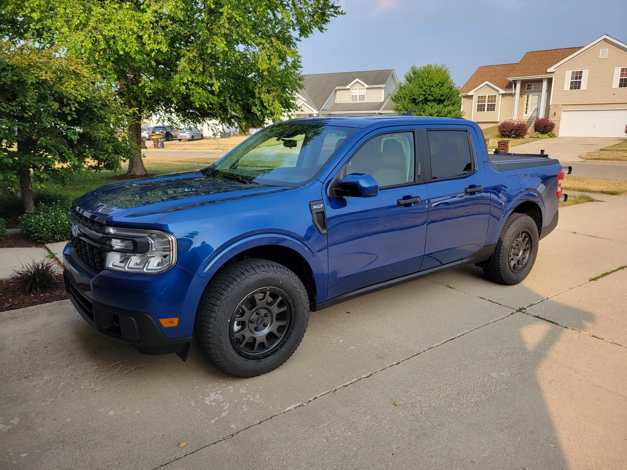 Ford Maverick ATLAS BLUE Maverick Photos Thread Maverick with RRW