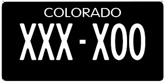 Ford Maverick A license plate design that doesn’t clash with the vehicle Colorado plates 2023_1945