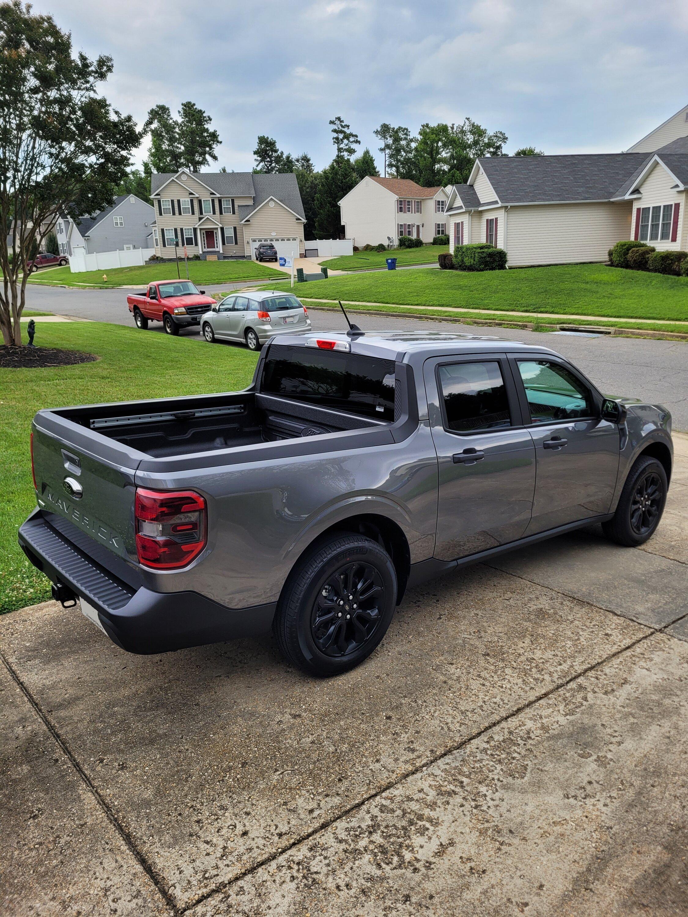 Ford Maverick Delivered after 9 months - Carbonized Grey XLT Hybrid with BAP 20230721_110337